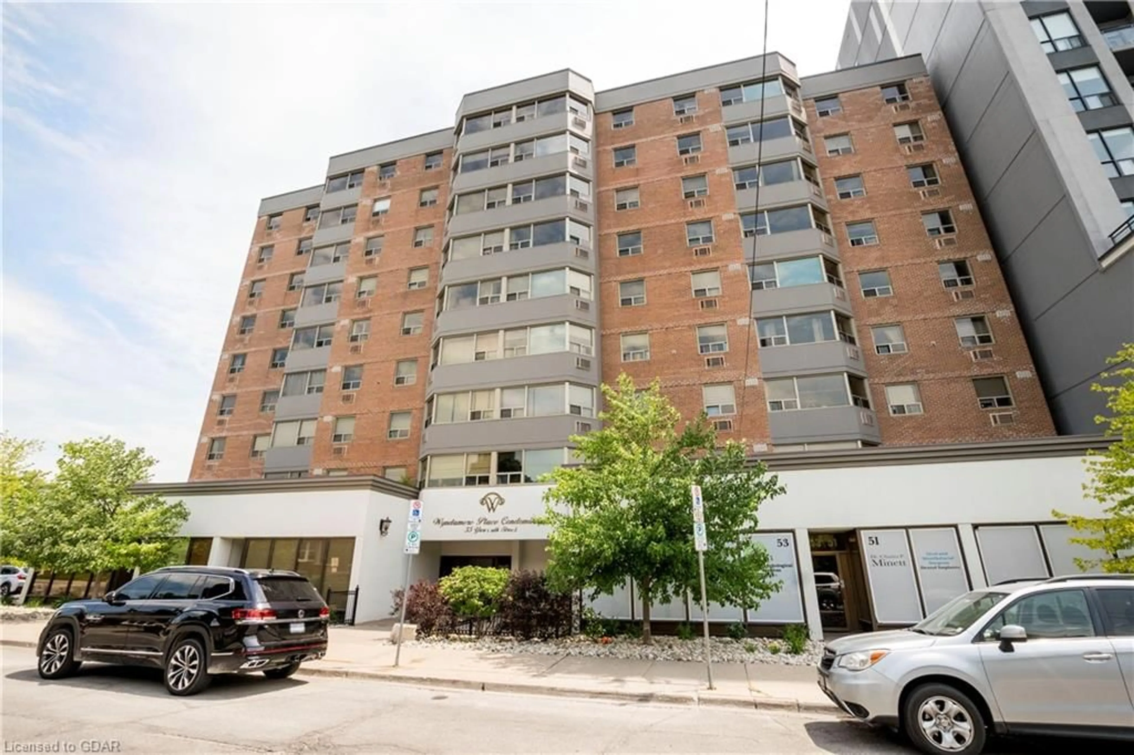 A pic from exterior of the house or condo for 55 Yarmouth St #403, Guelph Ontario N1H 7R4