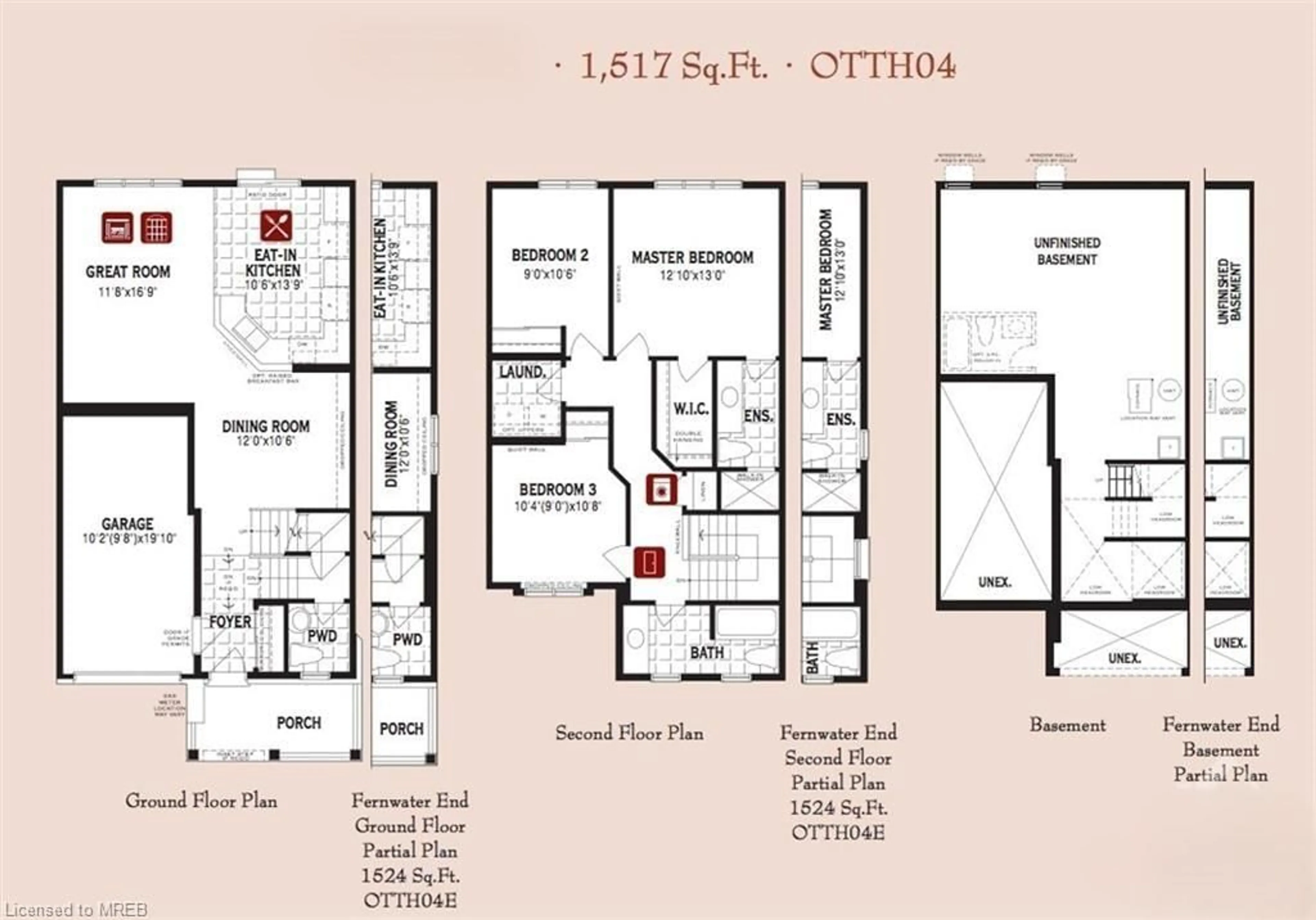 Floor plan for 503 Rosehill Ave, Stittsville Ontario K2S 0G3
