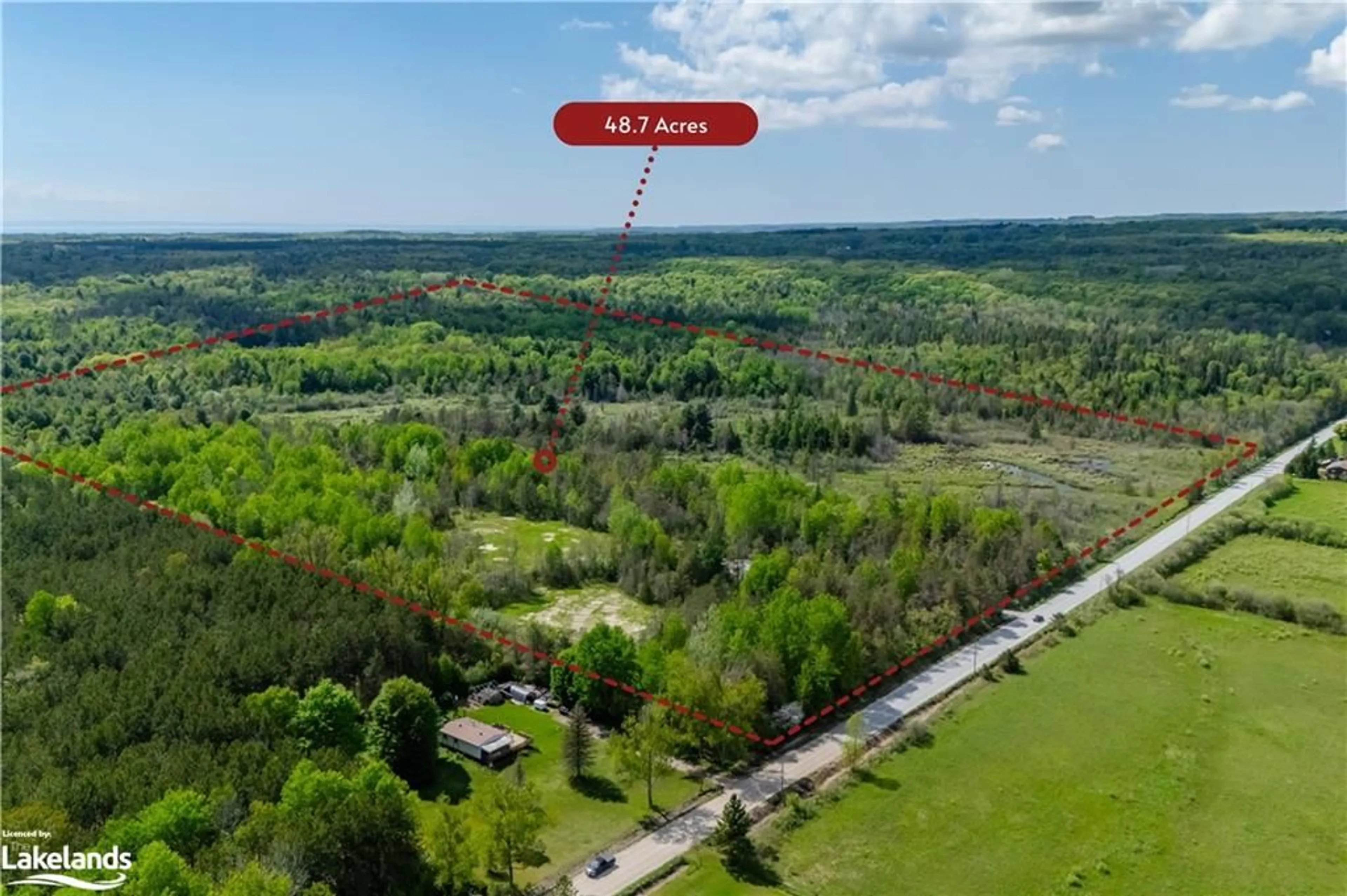 Forest view for LOT 99 Marshall Rd, Tiny Ontario L4R 4K4