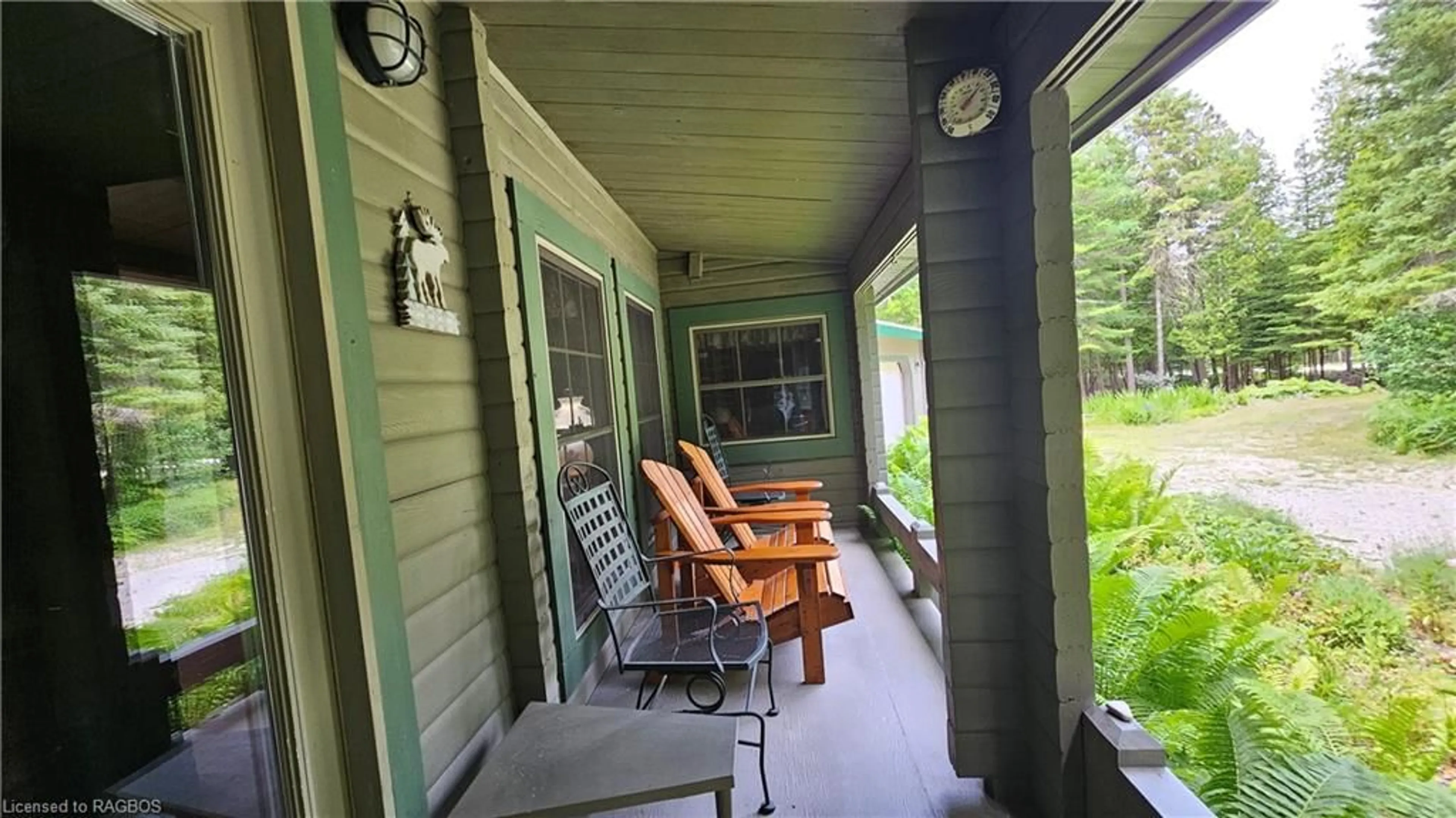 Patio, cottage for 33 Whiskey Harbour Rd, Northern Bruce Peninsula Ontario N0H 1X0