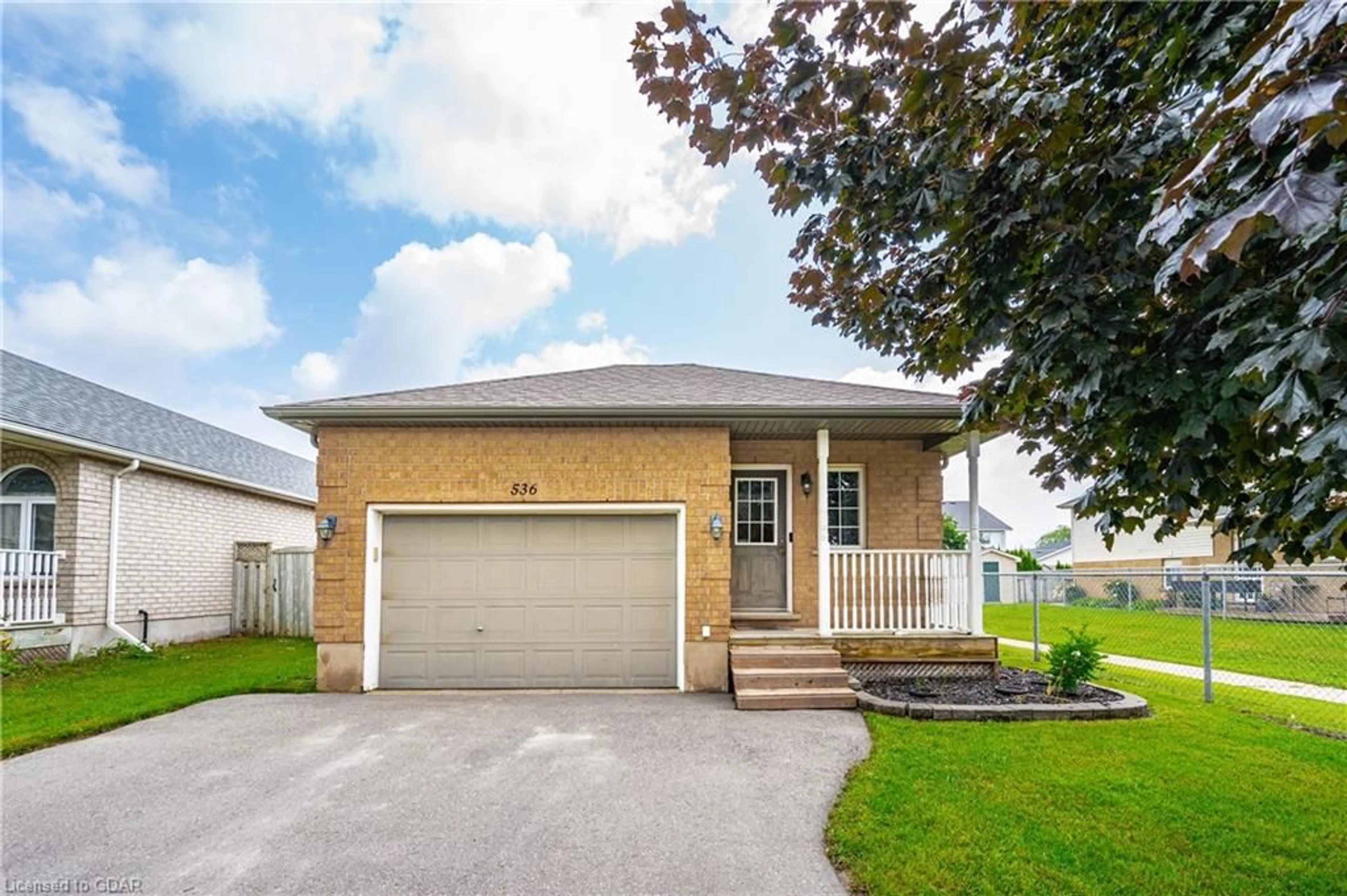 Frontside or backside of a home for 536 Mctavish St, Fergus Ontario N1M 3P9