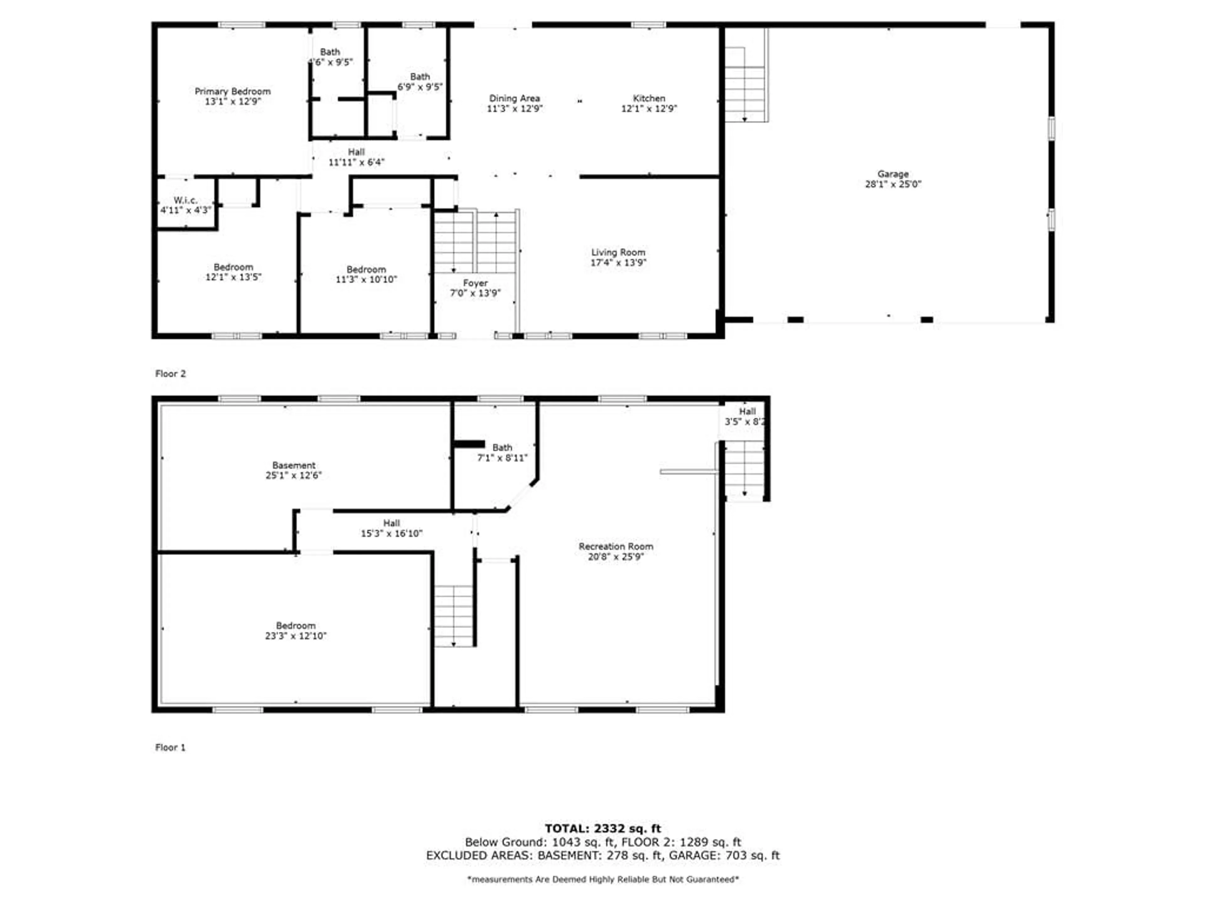 Floor plan for 3354 3/4 Sunnidale Side Road, New Lowell Ontario L0M 1N0