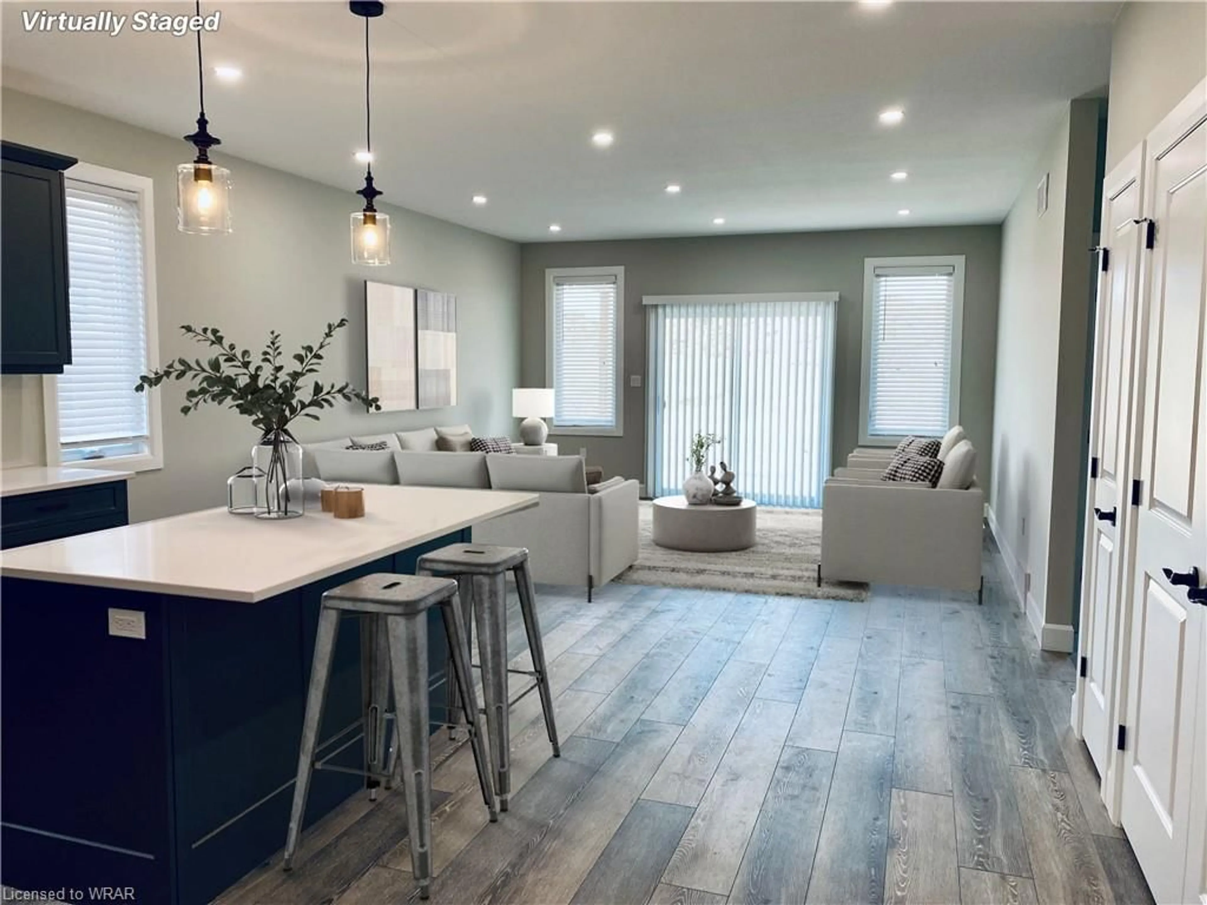 Open concept kitchen for 463 Warren St, Goderich Ontario N7A 0C7