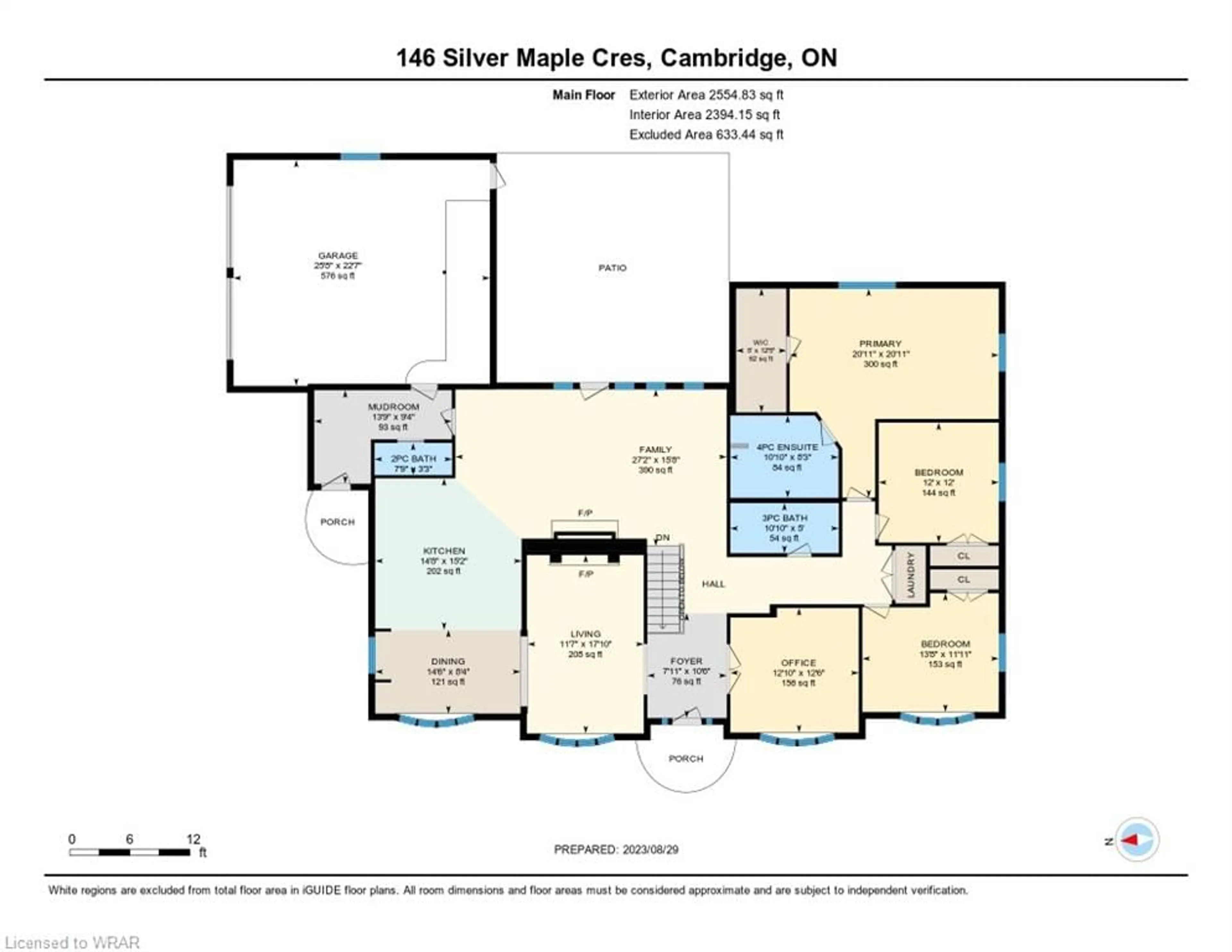 Floor plan for 146 Silver Maple Cres, North Dumfries Ontario N1R 5S6