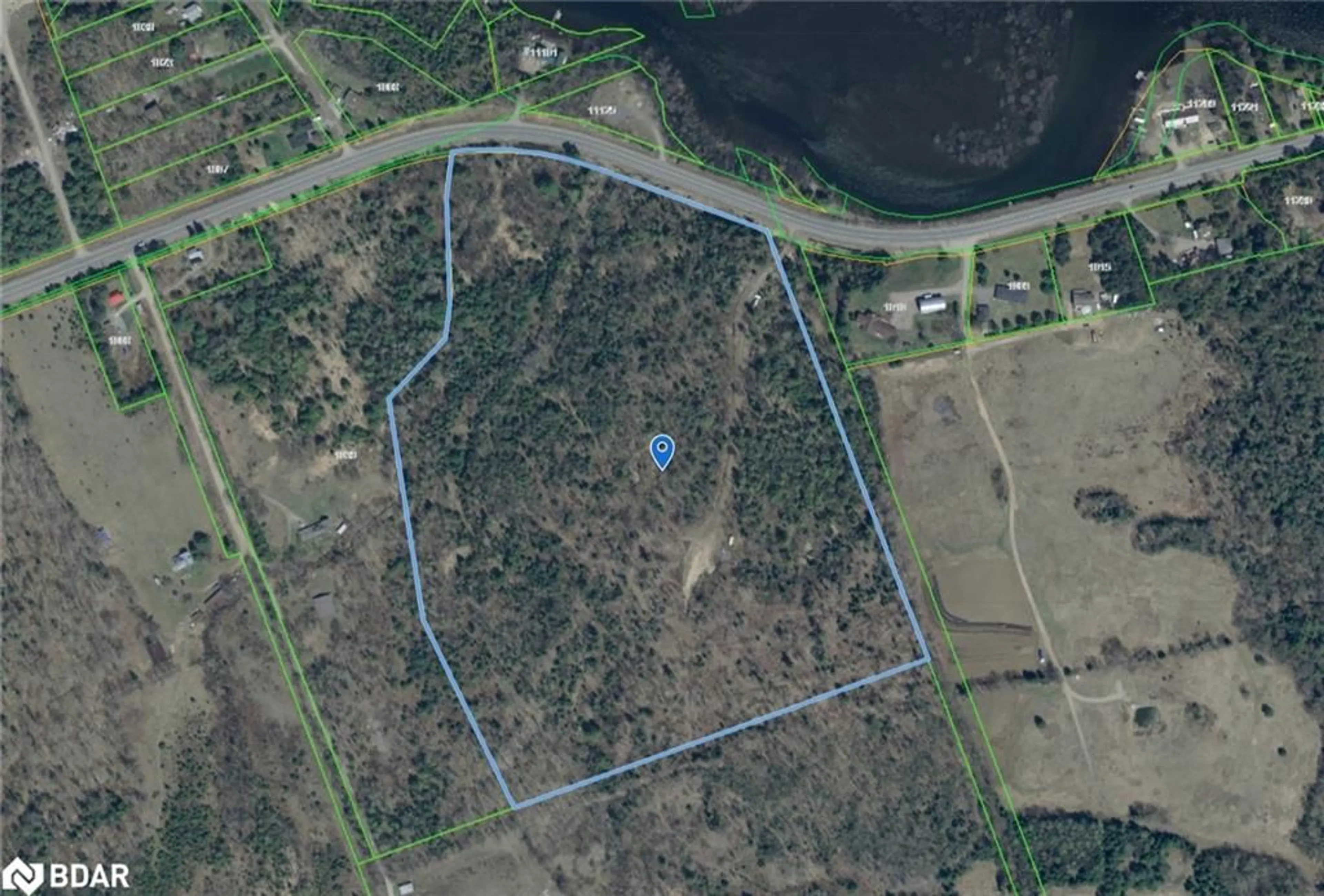 Picture of a map for 11146 Hwy 118 Hwy, Stanhope Ontario K0M 1J1