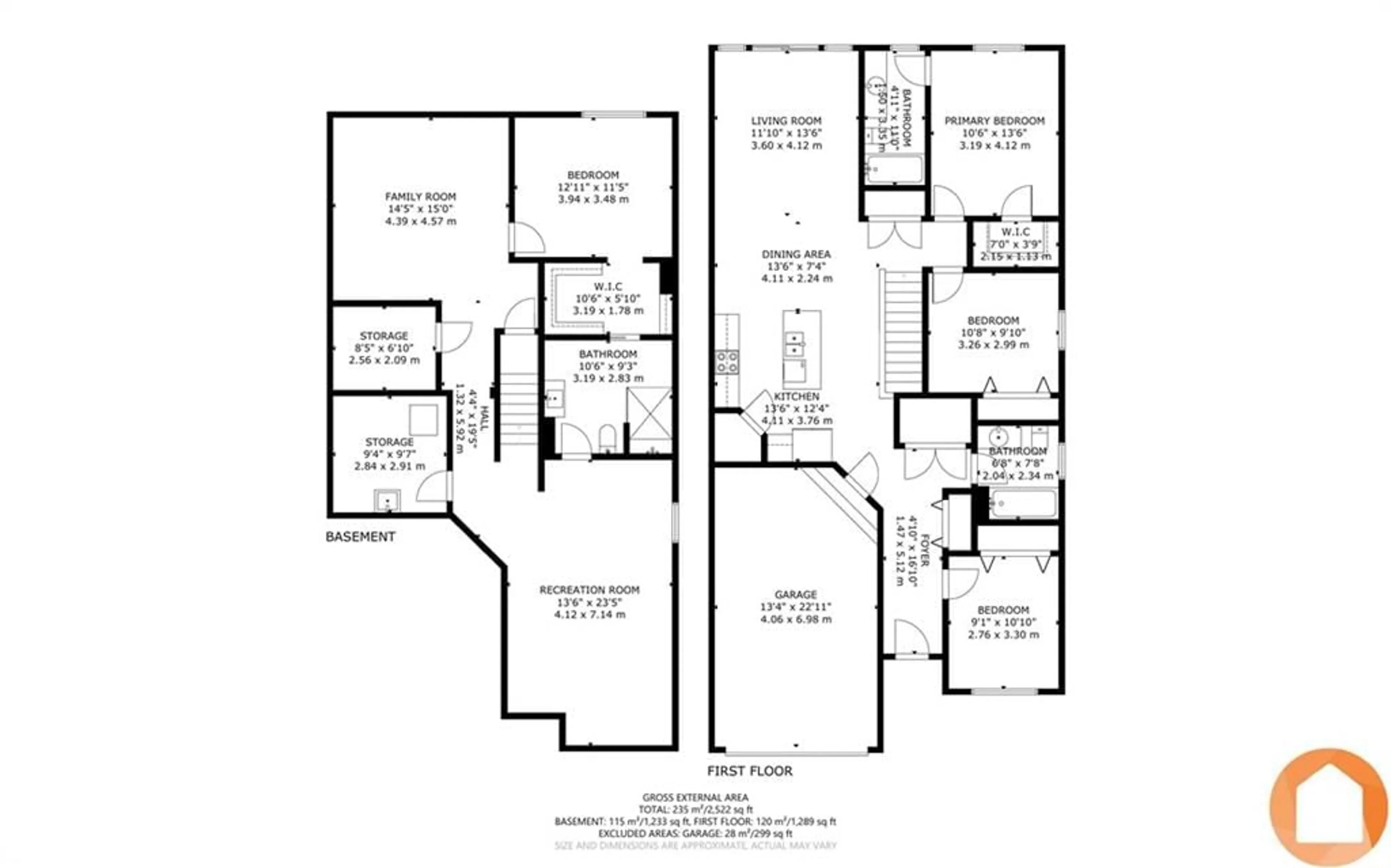 Floor plan for 131 Essex Dr, Belleville Ontario K8N 0J1