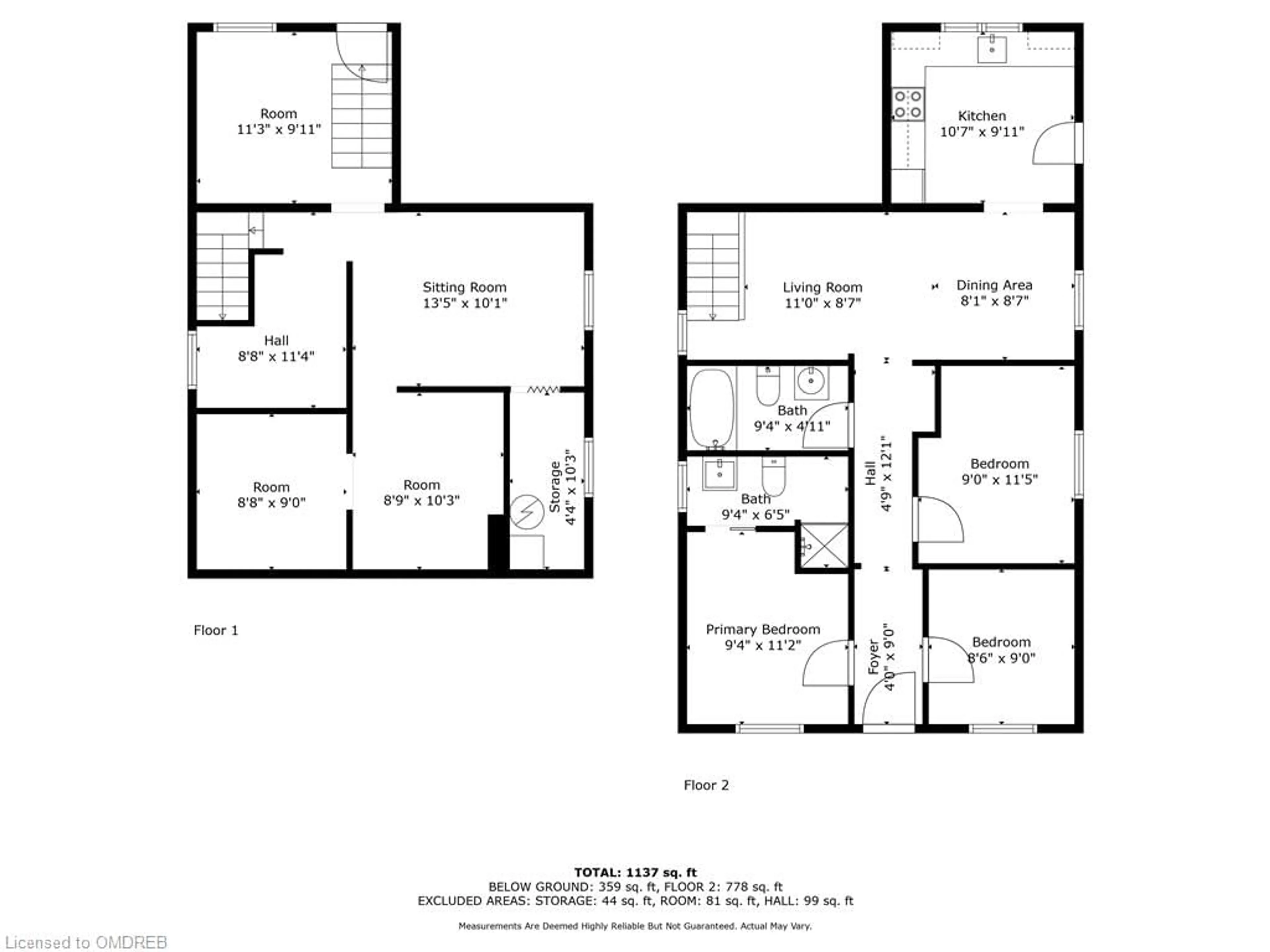 Floor plan for 146 Campbell St, Brantford Ontario N3S 5B3
