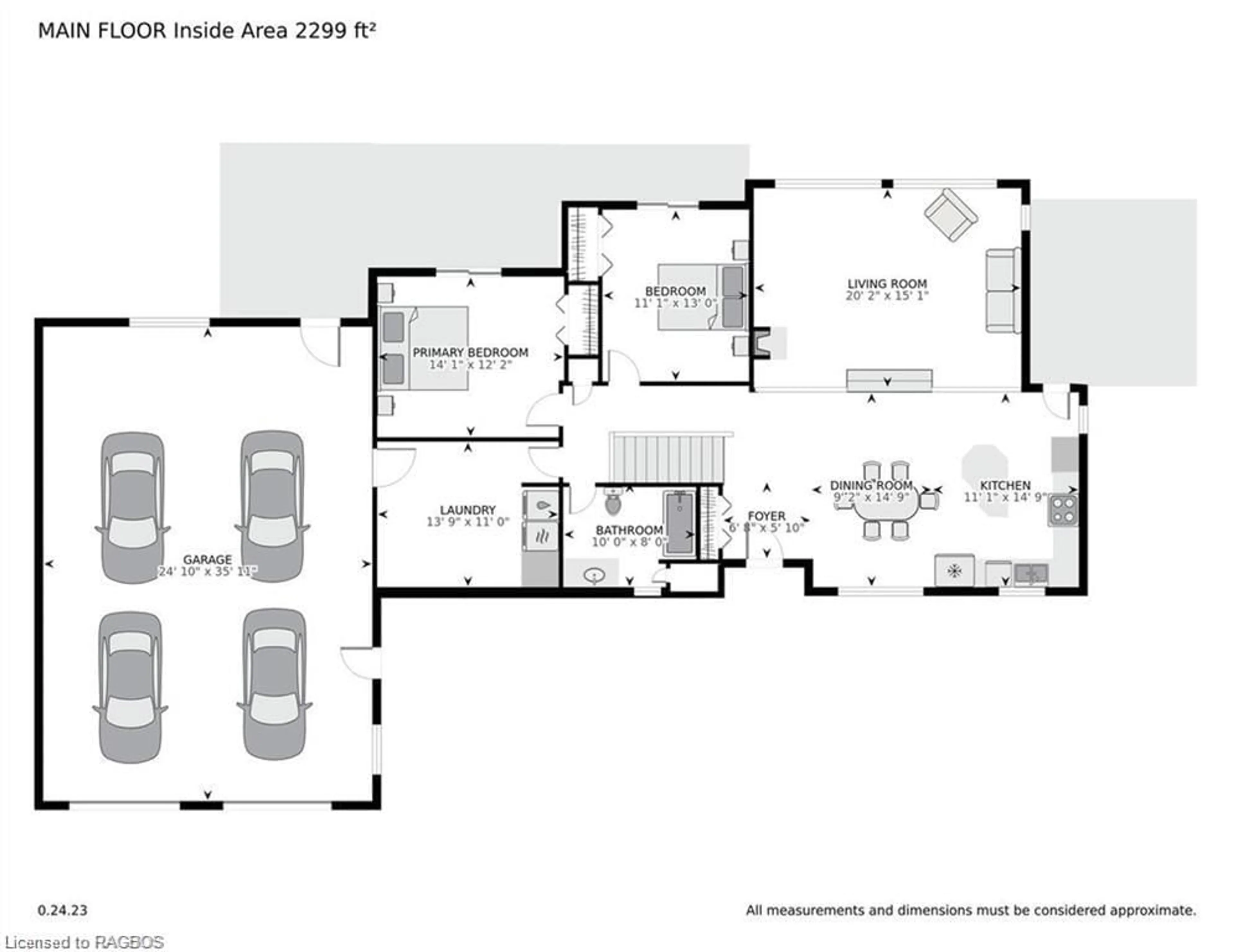 Floor plan for 116 Golden Pond Dr, Gould Lake Ontario N0H 2T0