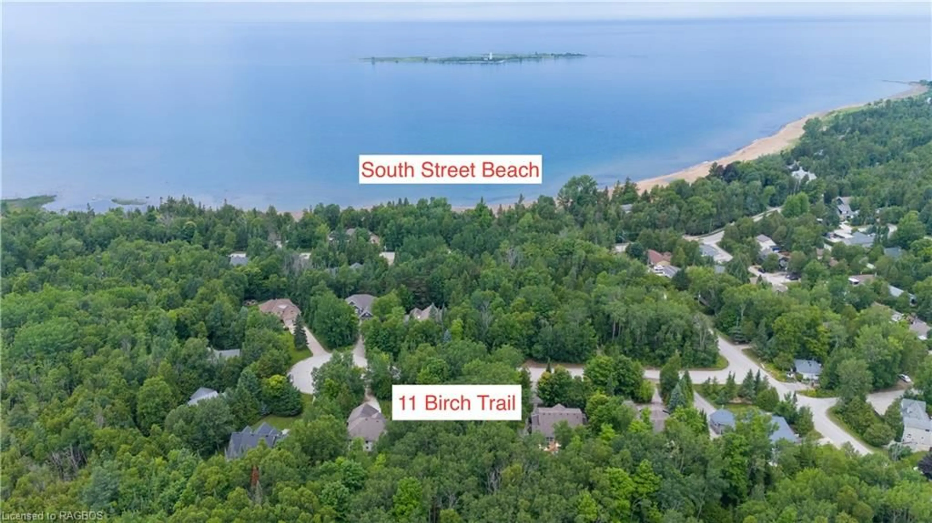 Street view for 11 Birch Trail, Saugeen Shores Ontario N0H 2L0