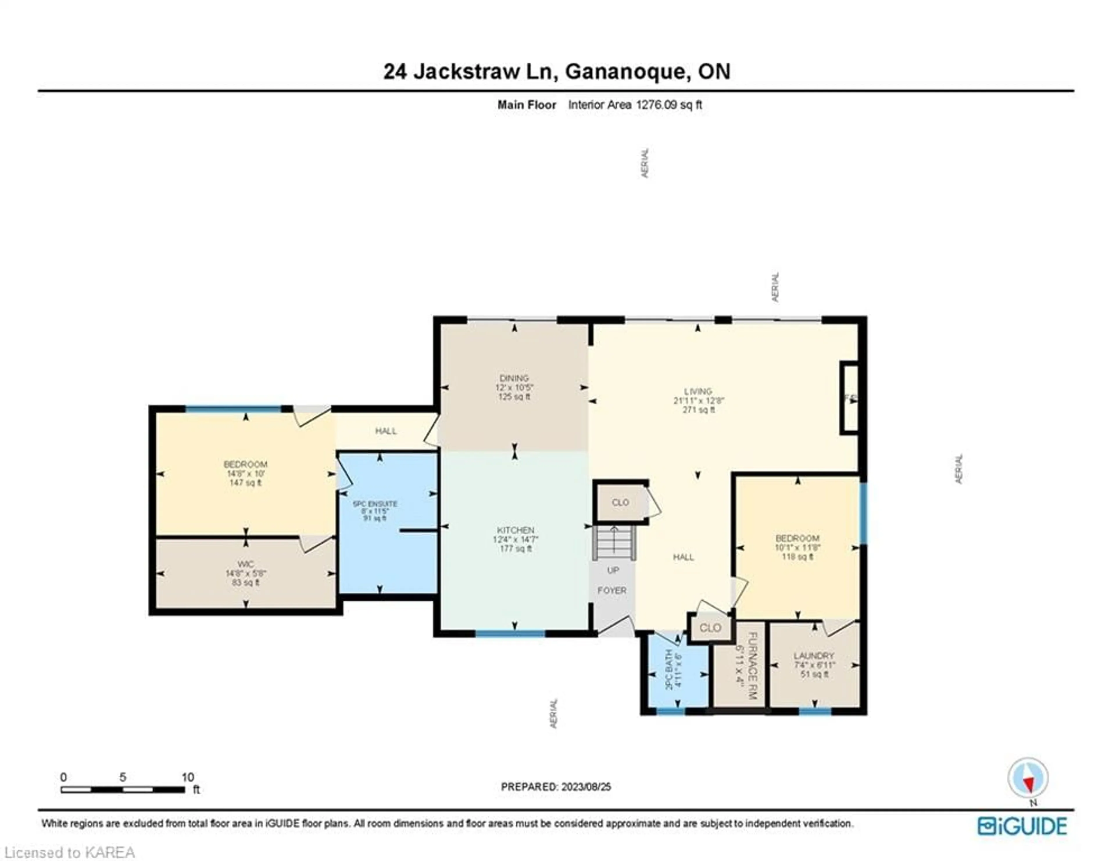 Floor plan for 24 Jackstraw Lane, Gananoque Ontario K7G 2V4