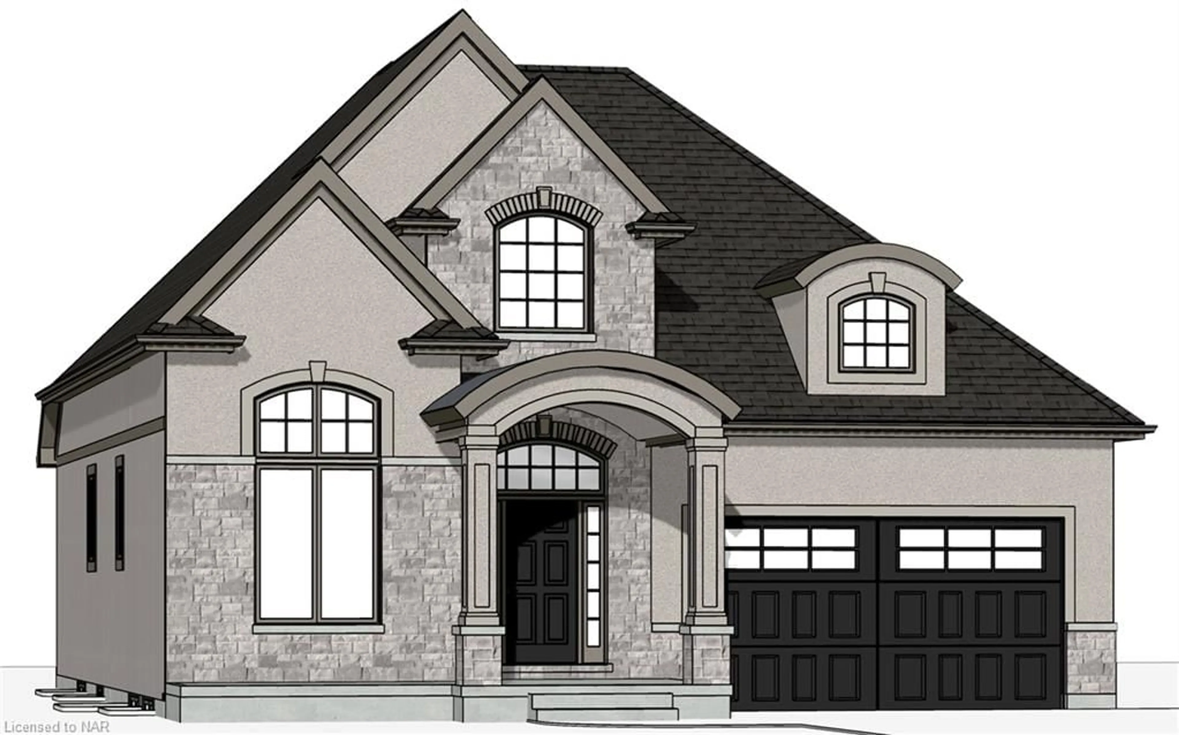 Home with brick exterior material for LOT 2 Oakley Dr, Virgil Ontario L0S 1J0