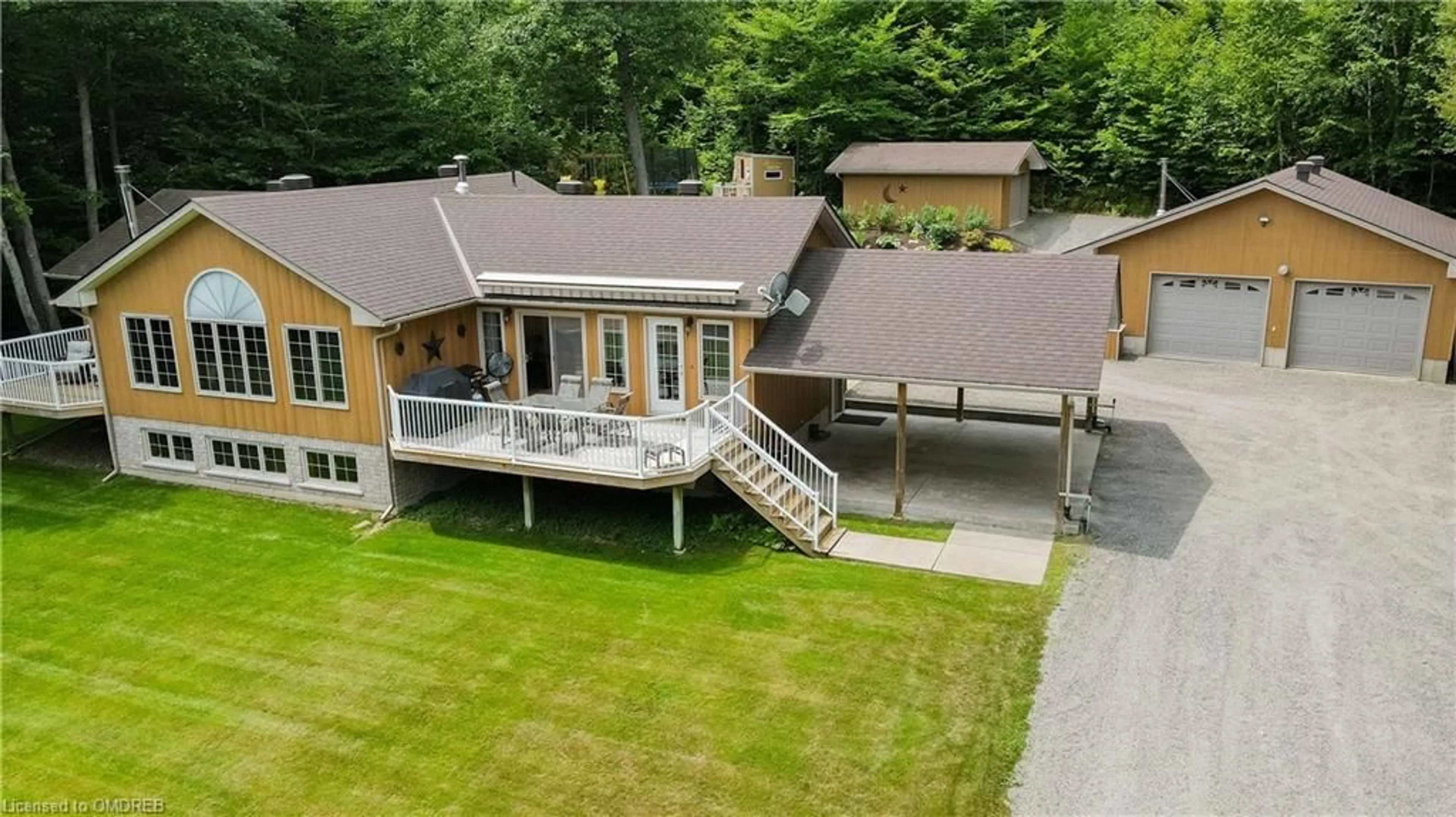 Frontside or backside of a home for 165 Lakeshore Dr, Combermere Ontario K0J 1L0