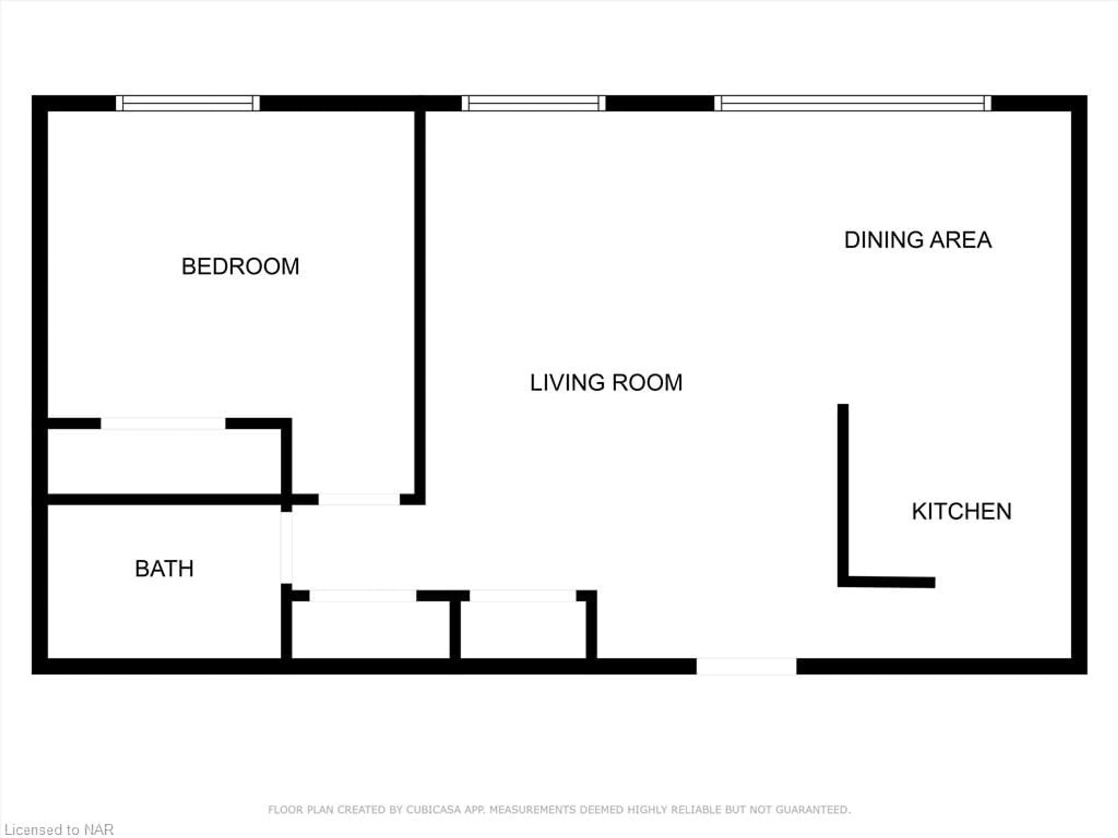 Floor plan for 452 Carlton St #4, St. Catharines Ontario L2M 4X1