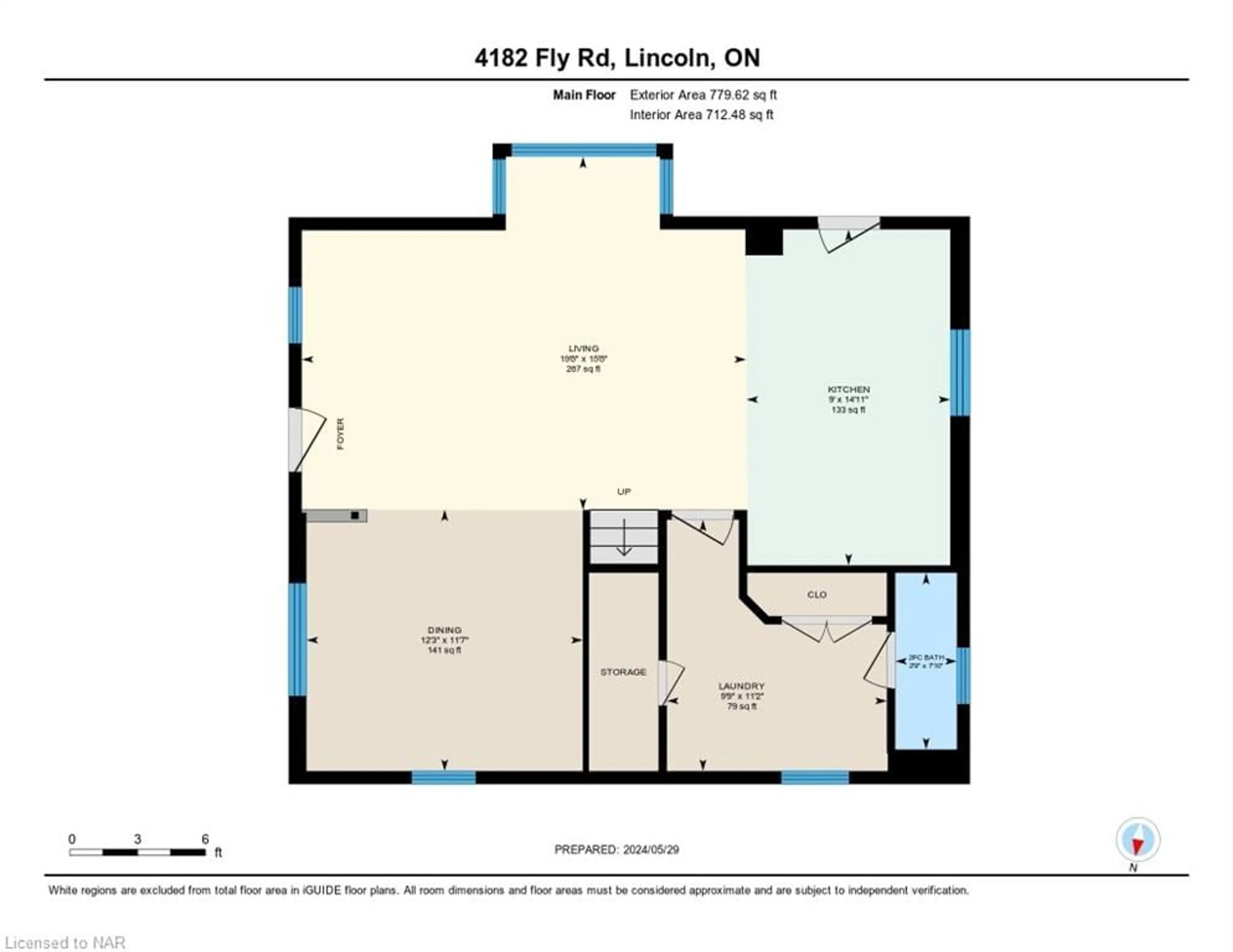 Floor plan for 4182 Fly Rd, Lincoln Ontario L0R 1G0