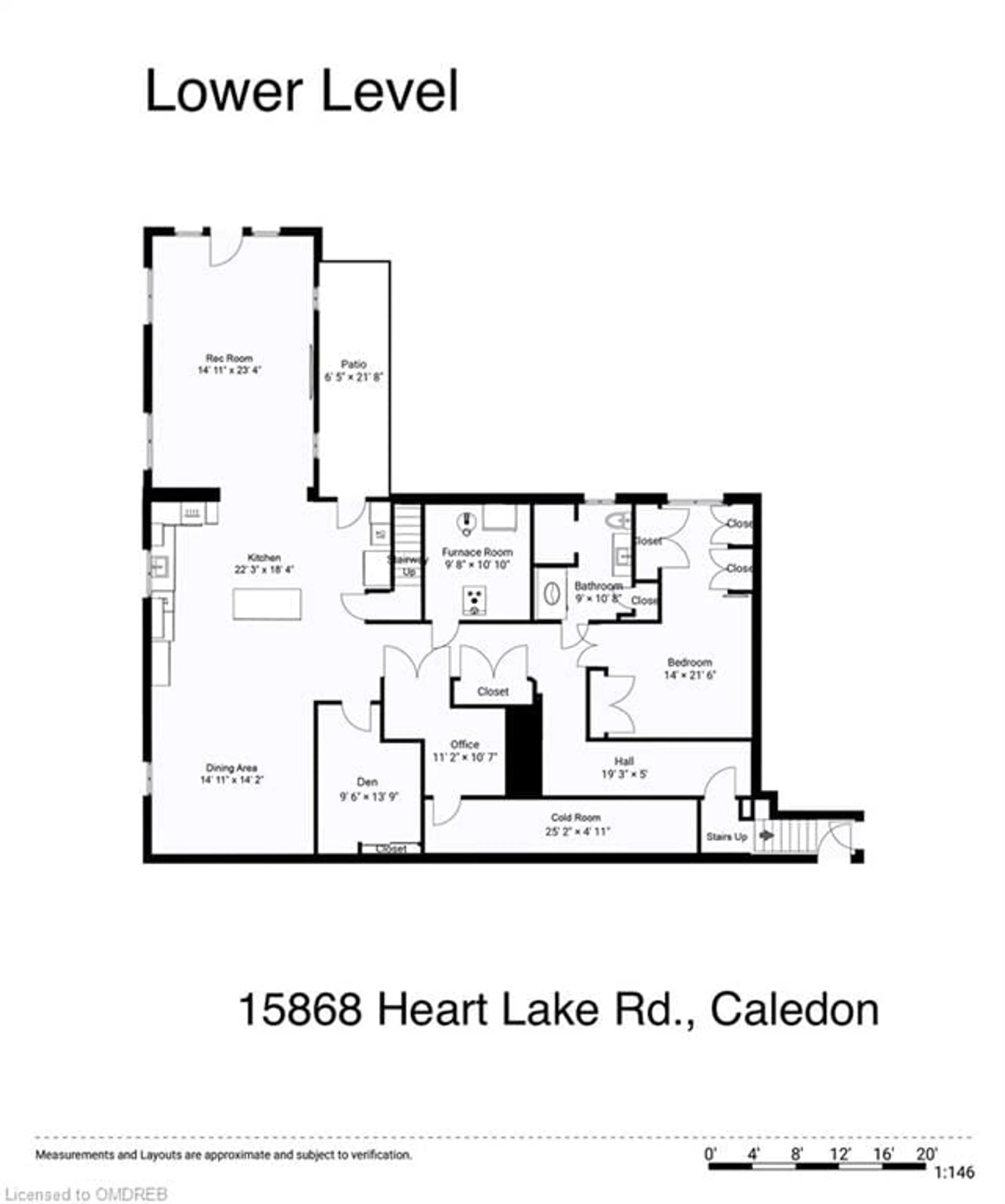 Floor plan for 15868 Heart Lake Rd, Caledon Ontario L7C 2J9