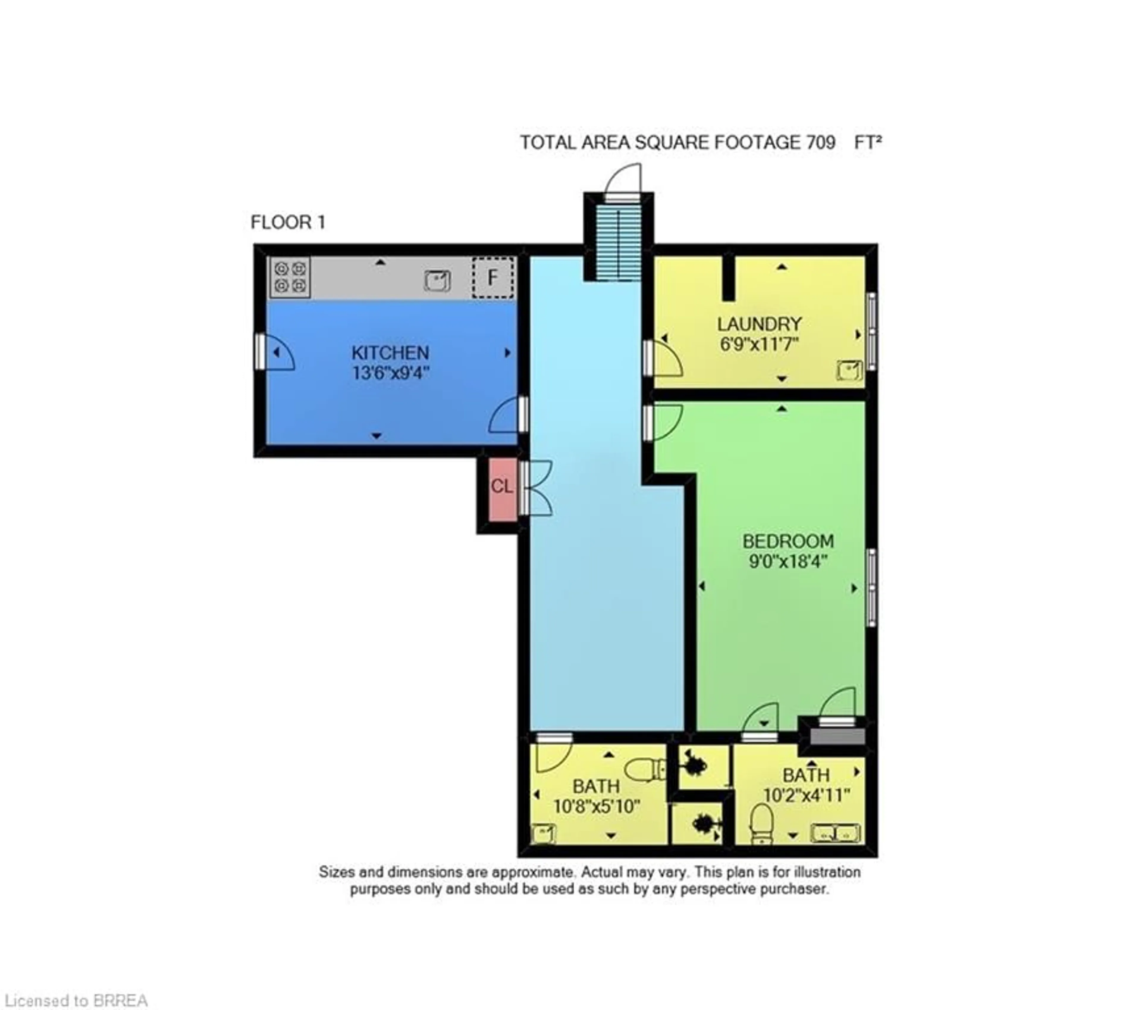 Floor plan for 396 Denlow Ave, Hamilton Ontario L9C 6Z5