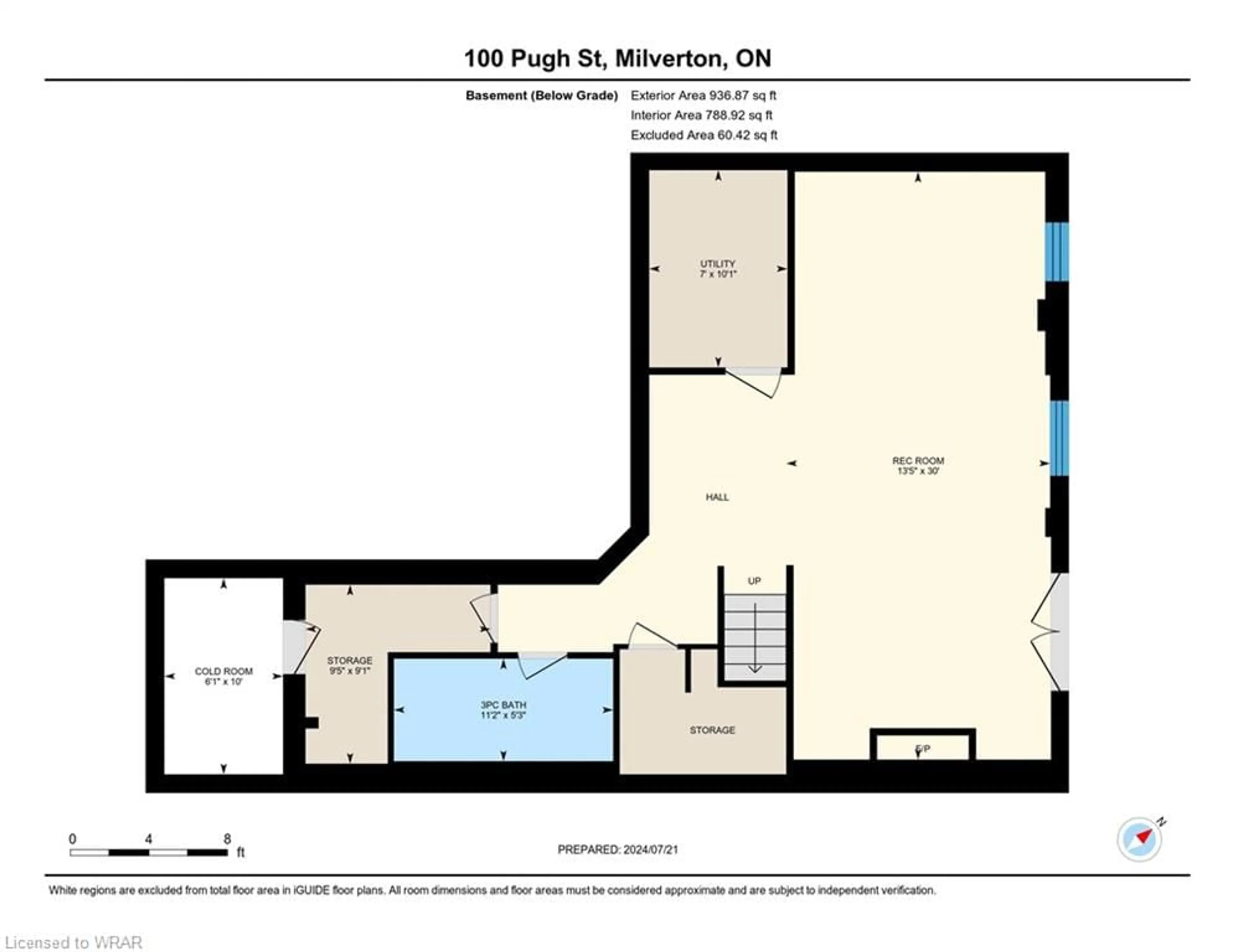 Floor plan for 100 Pugh St, Milverton Ontario N0K 1M0