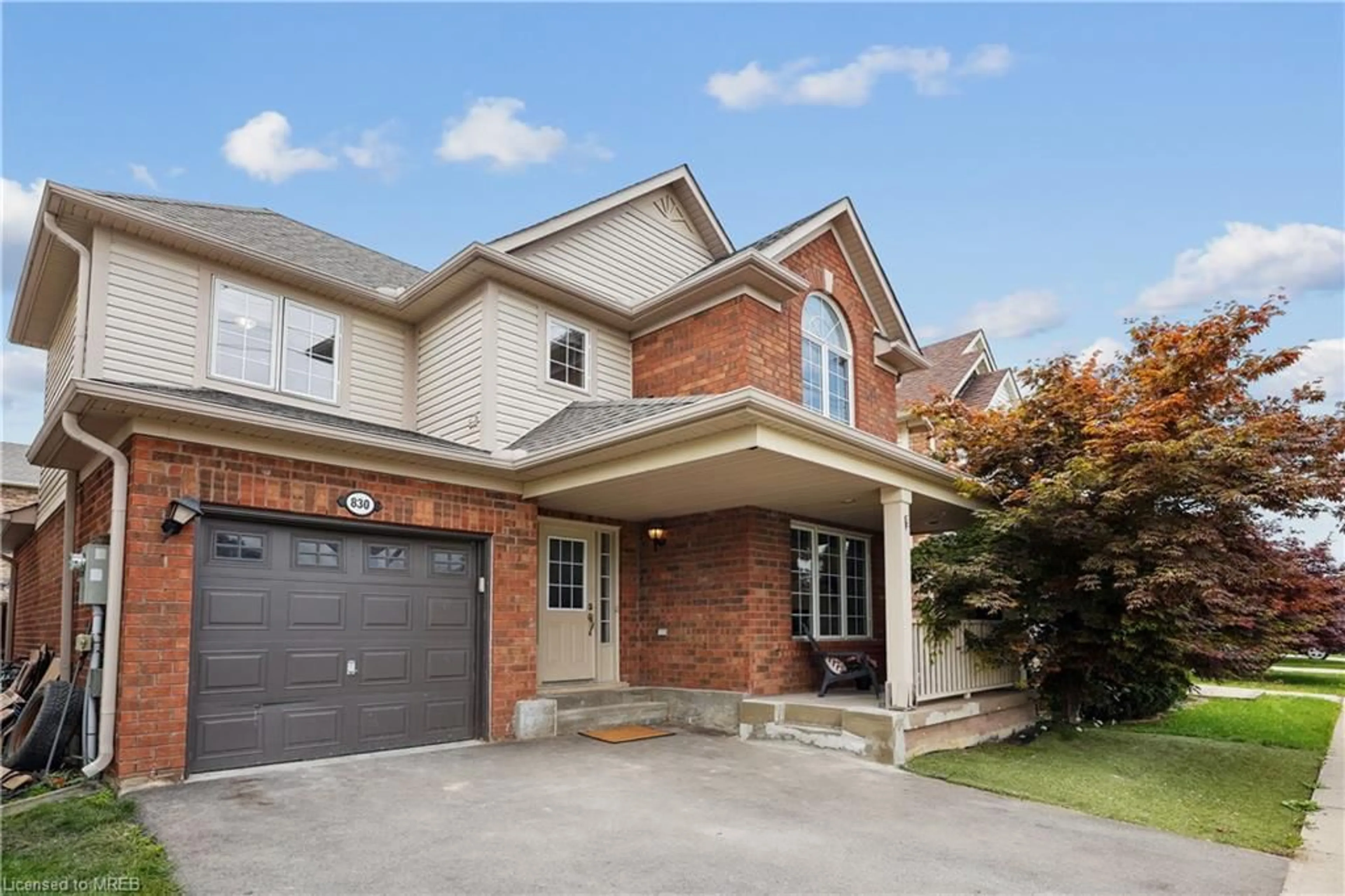 Home with brick exterior material for 830 Fourth Line, Milton Ontario L9T 6M5