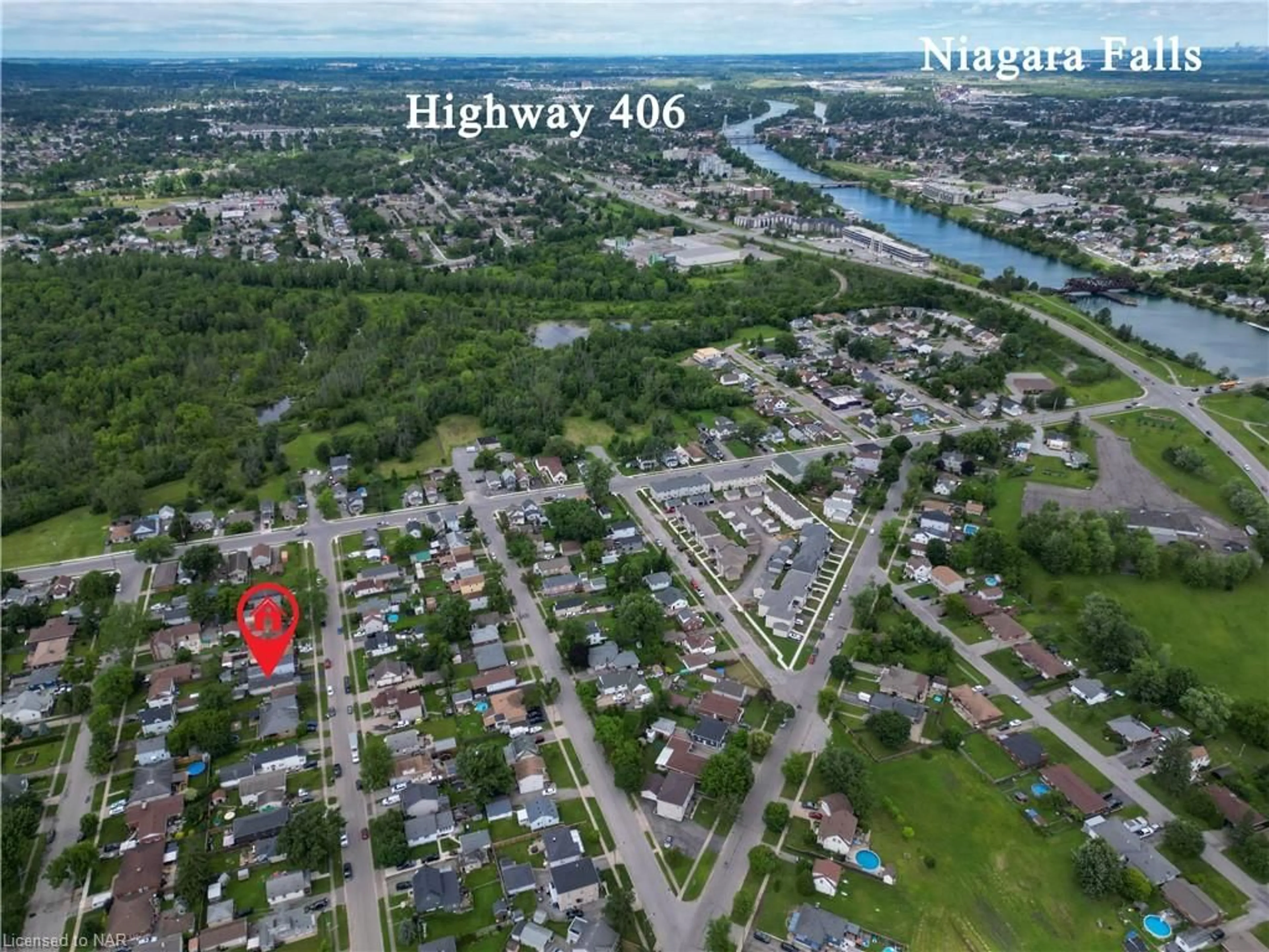 Street view for 42 Santone Ave, Welland Ontario L3C 2J4