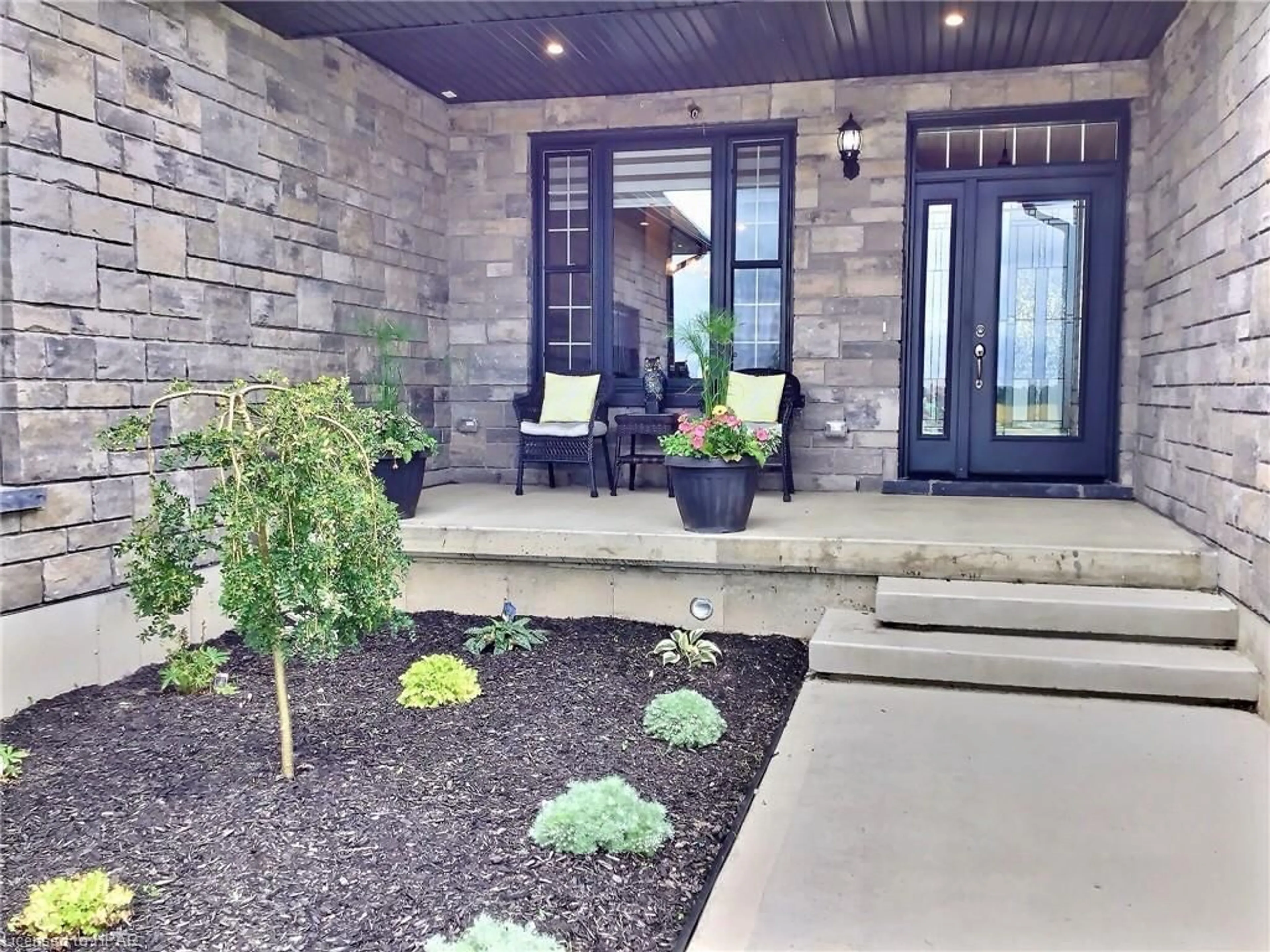 Indoor entryway, cement floor for 95 South St, Port Albert Ontario N7A 3X9