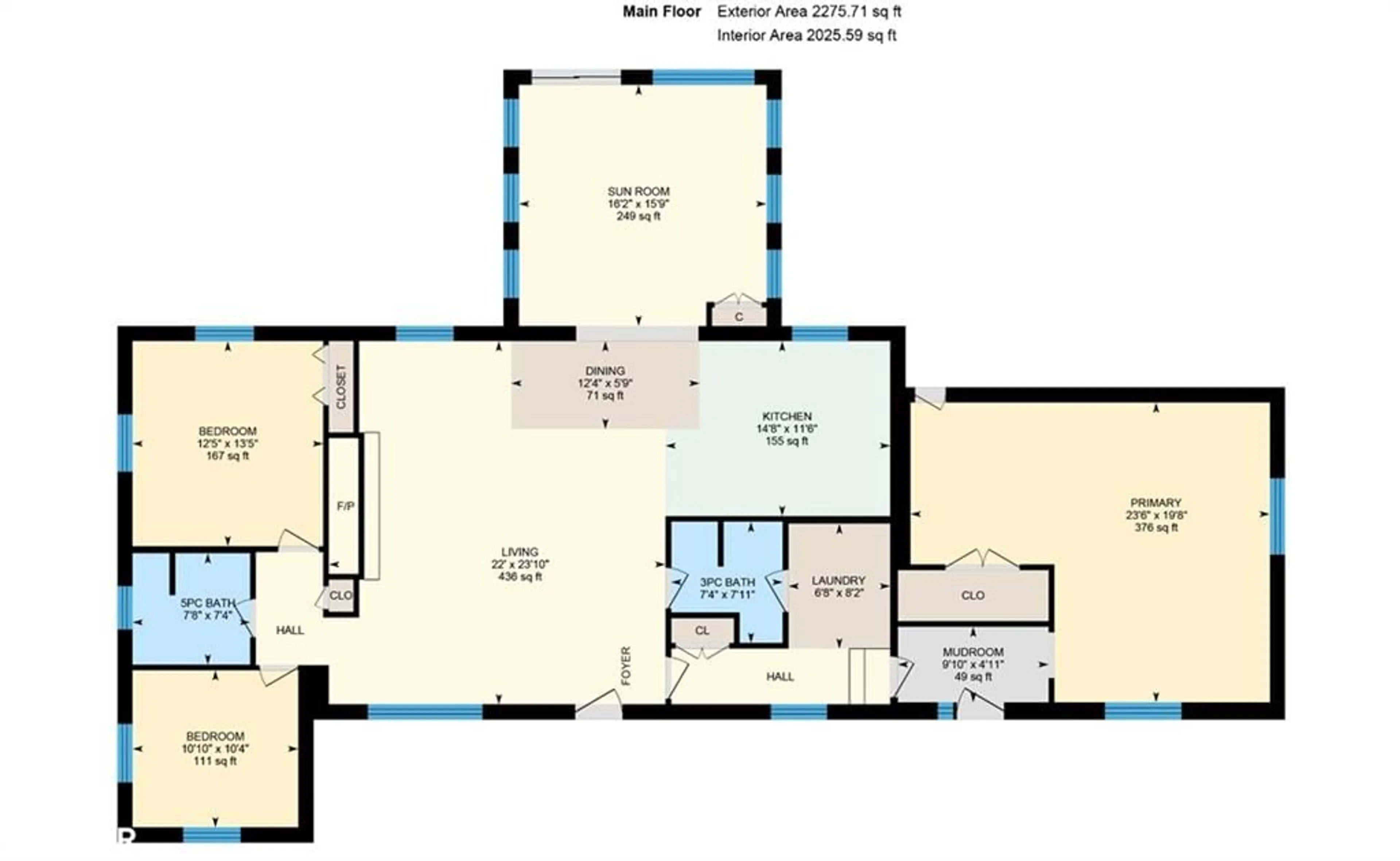 Floor plan for 1755 Golf Link Rd, Tiny Ontario L0L 2J0