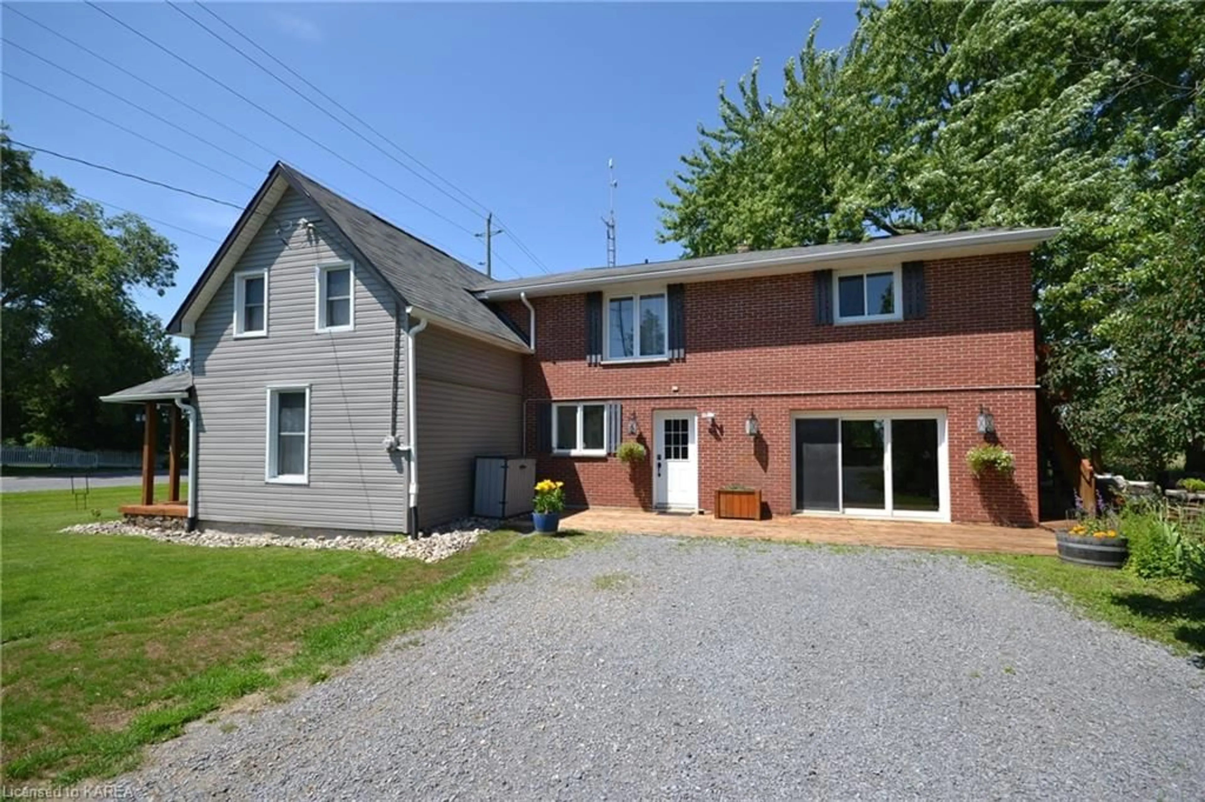 Outside view for 2610 Unity Rd, Elginburg Ontario K0H 1M0