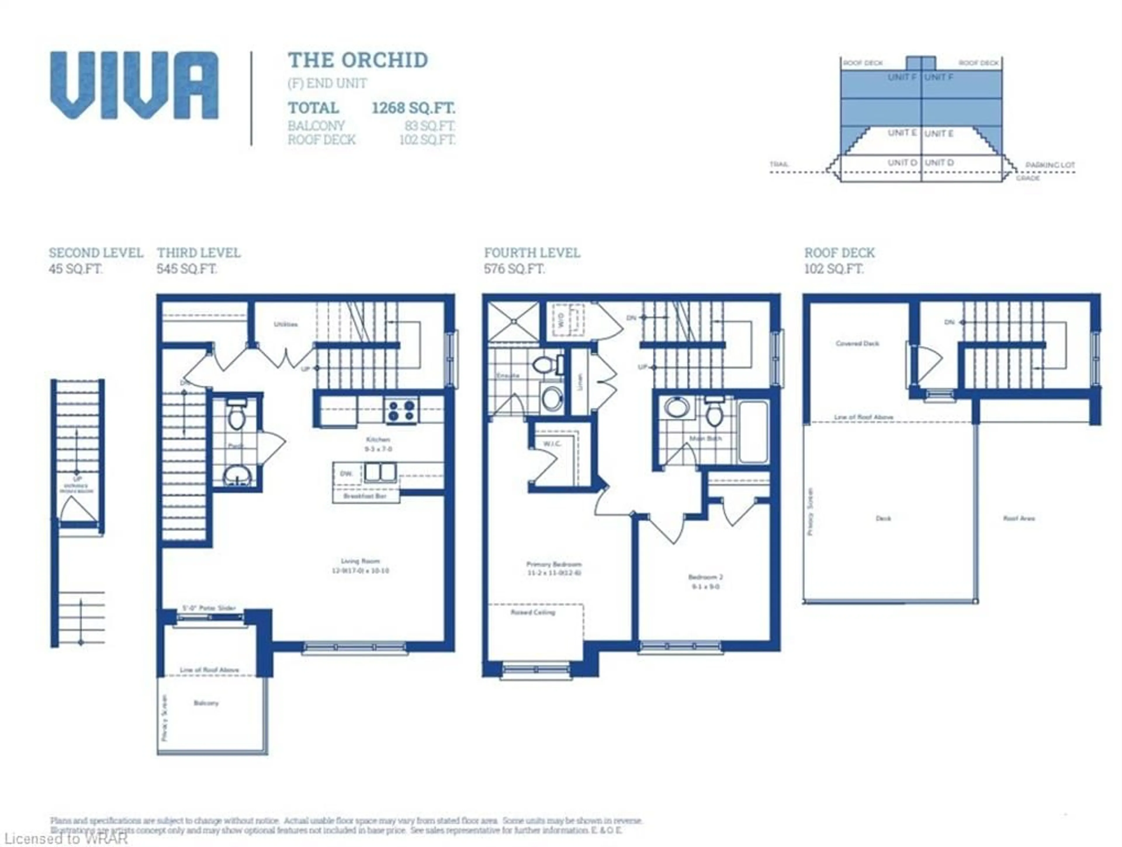 Floor plan for 31 Mill St #77, Kitchener Ontario N2G 2Y2