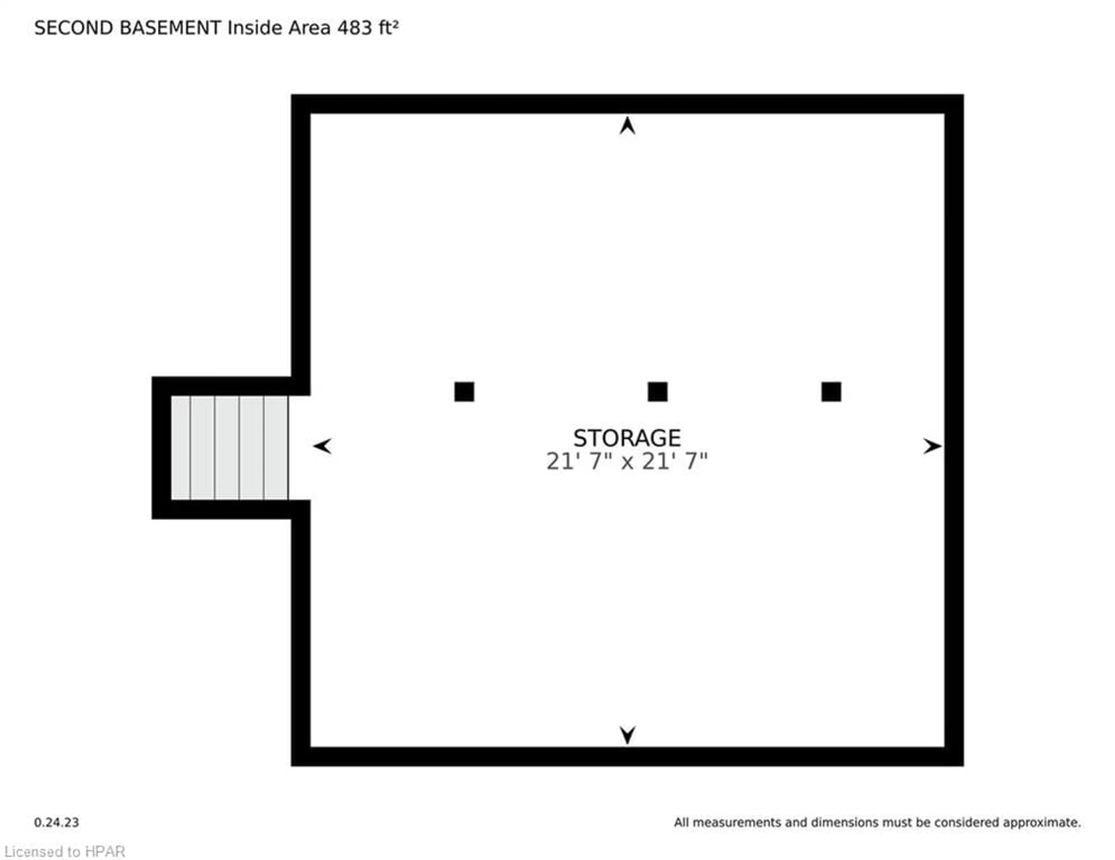Floor plan for 178 Woodville Pl, Waterloo Ontario N2L 4W9