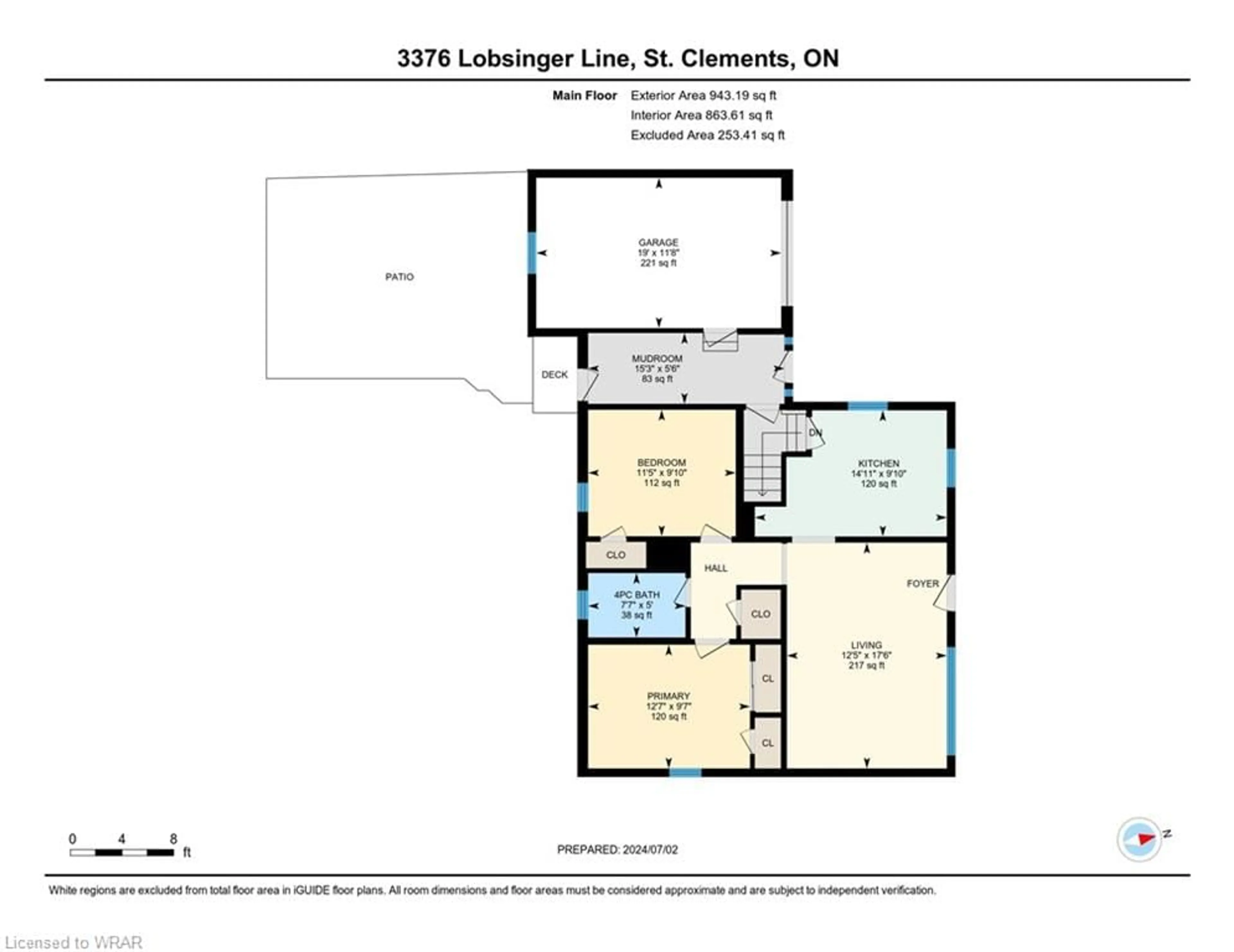 Floor plan for 3376 Lobsinger Line, St. Clements Ontario N0B 2M0