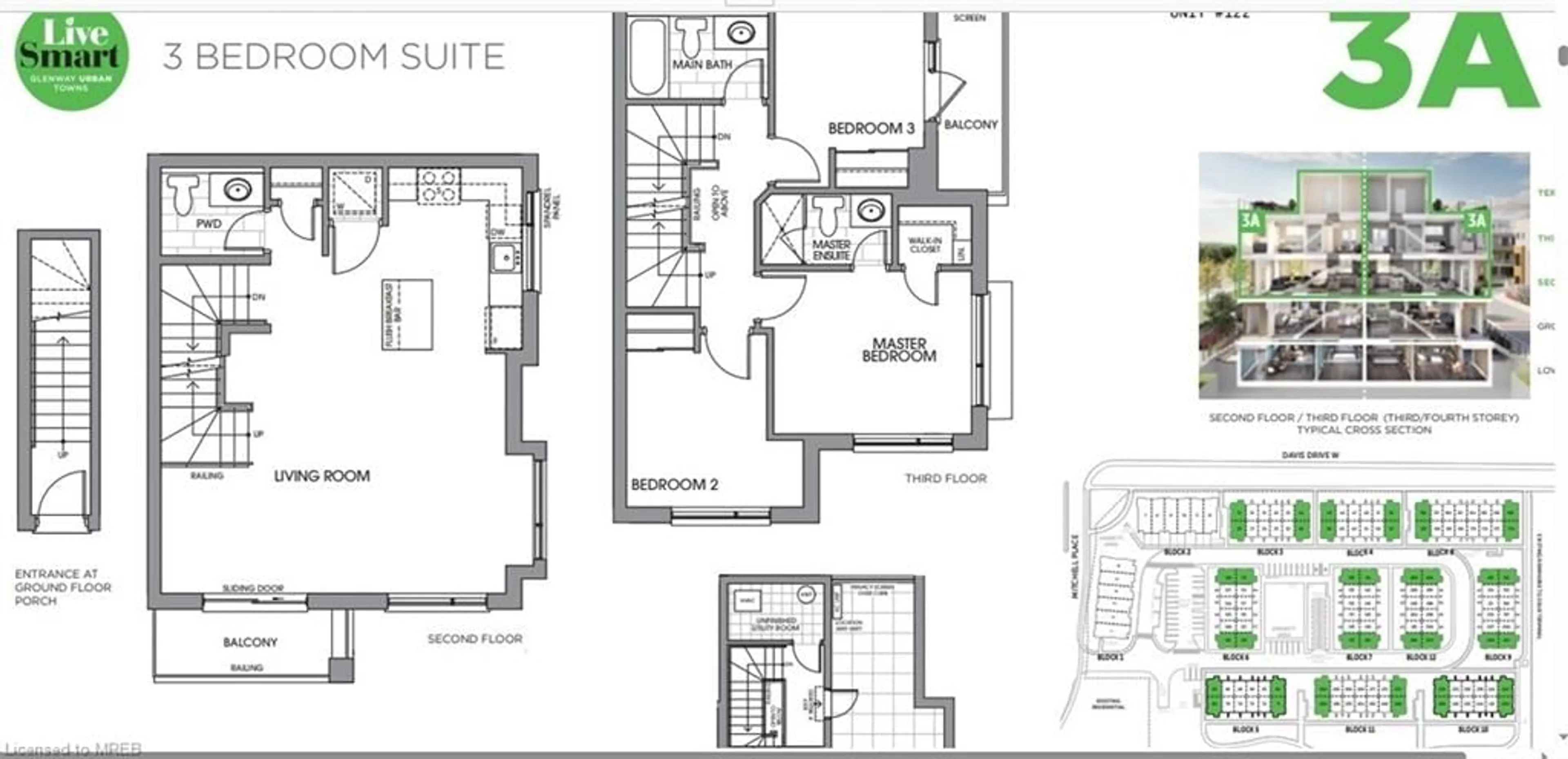 Floor plan for 11 Lytham Green Cir #26, Newmarket Ontario L3Y 0C7