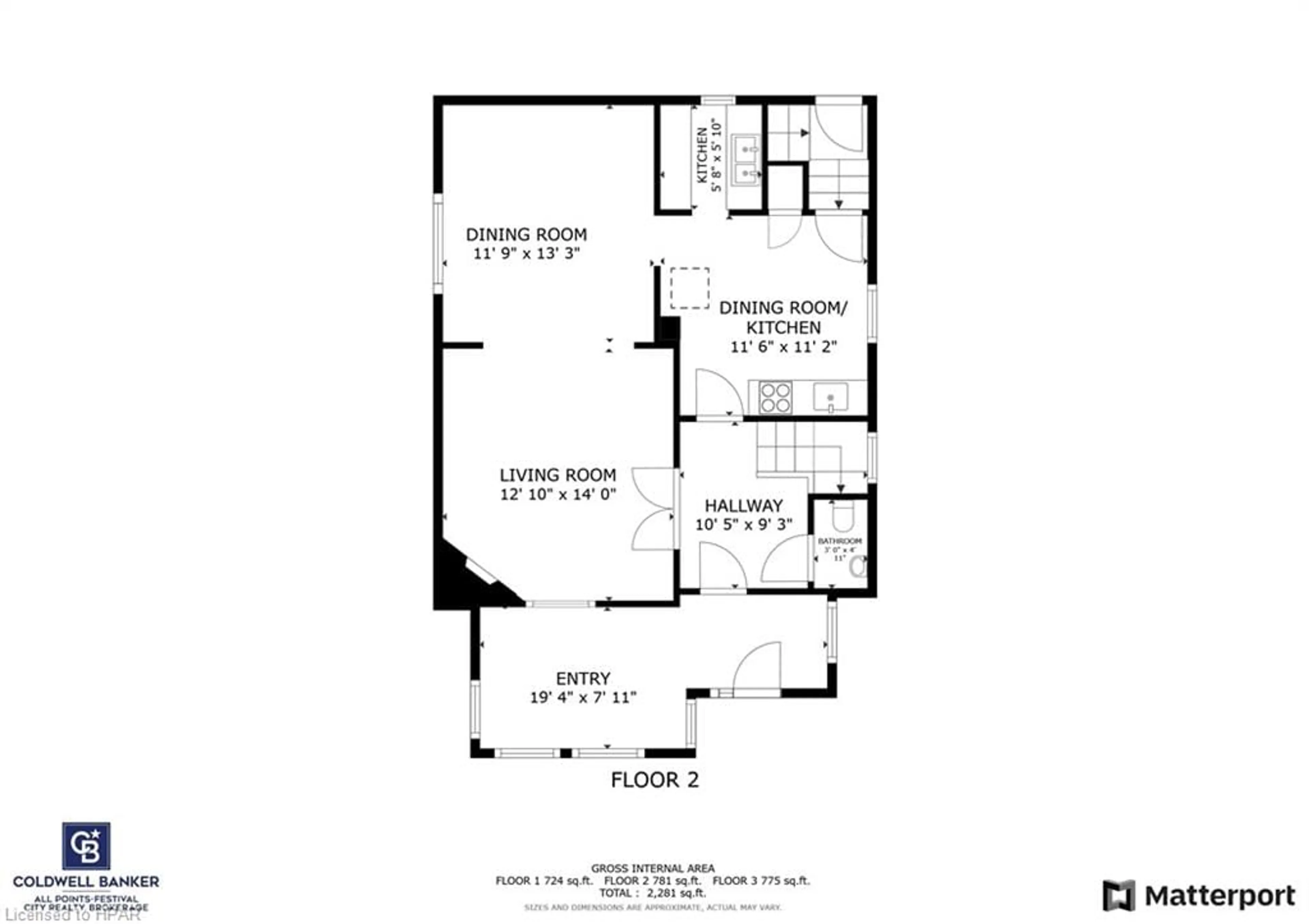 Floor plan for 146 East St, Goderich Ontario N7A 1N7