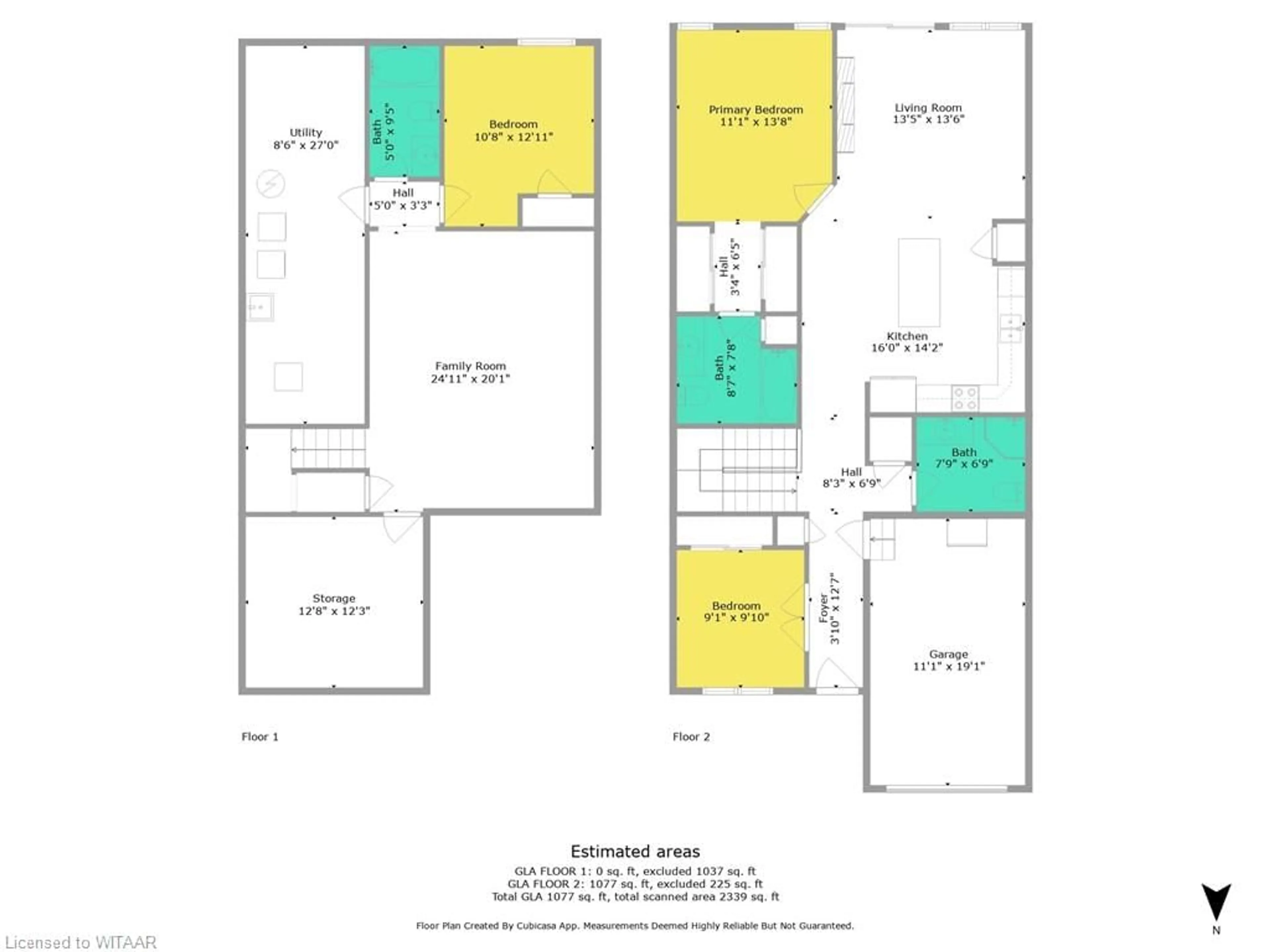 Floor plan for 22 Cortland Terr, St. Thomas Ontario N5R 0J7