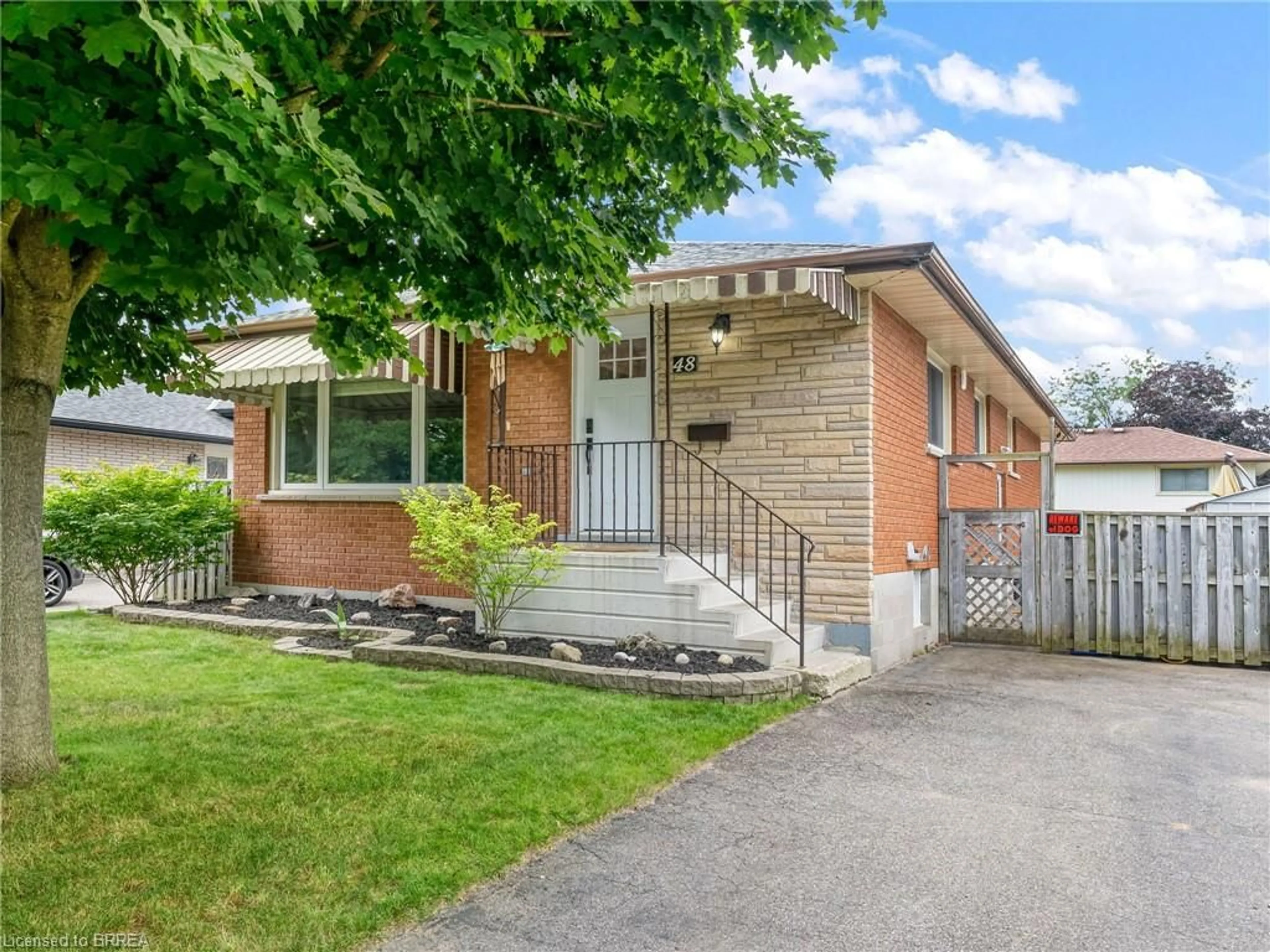 Frontside or backside of a home for 48 Palm Cres, Brantford Ontario N3R 5G2