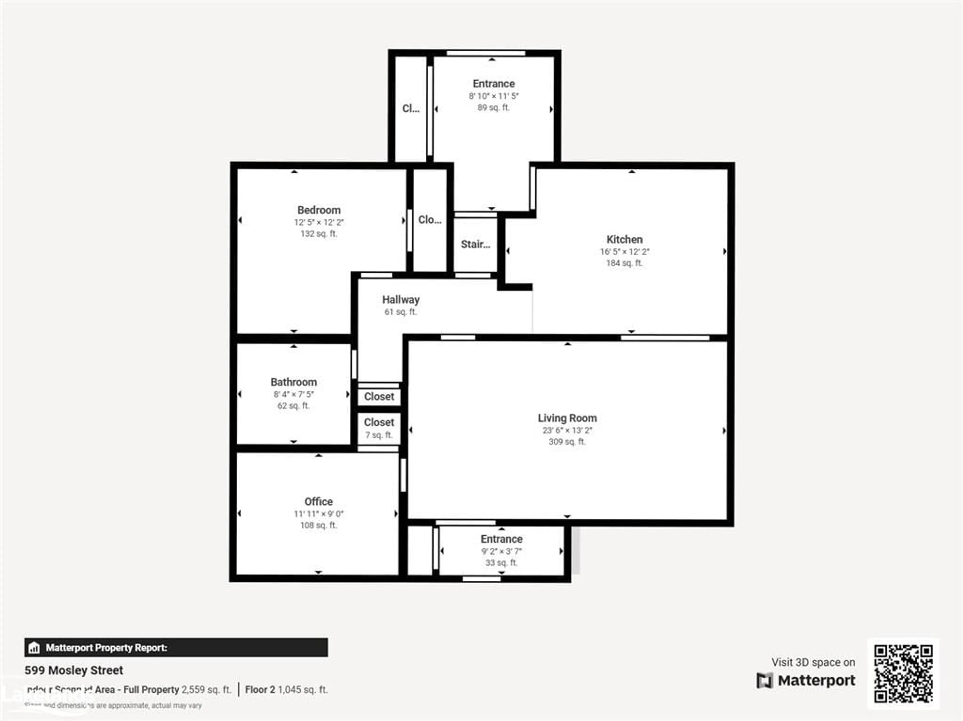 Floor plan for 599 Mosley St, Wasaga Beach Ontario L9Z 2J2