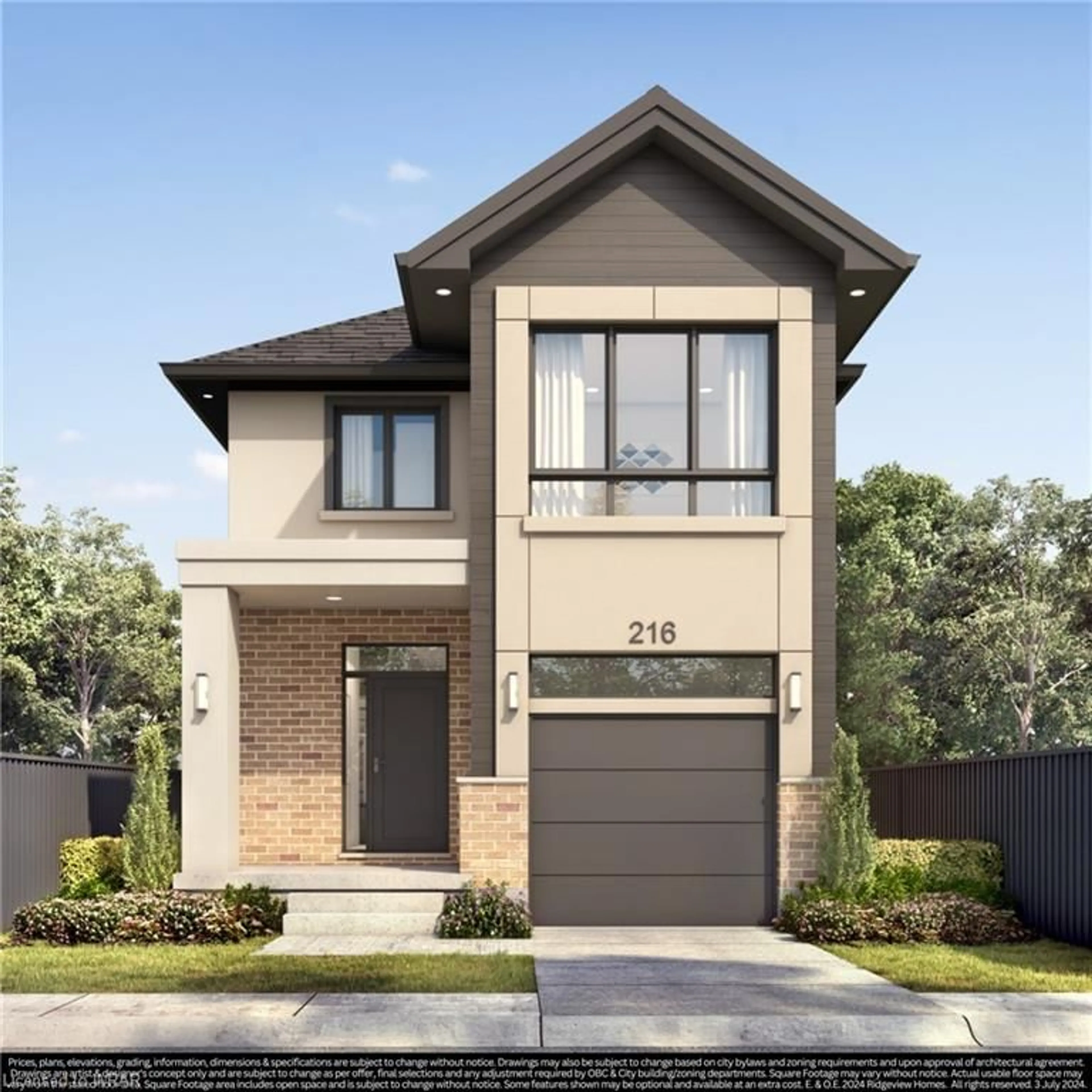 Frontside or backside of a home for LOT 77 Green Gate Blvd, Cambridge Ontario N1T 2C5