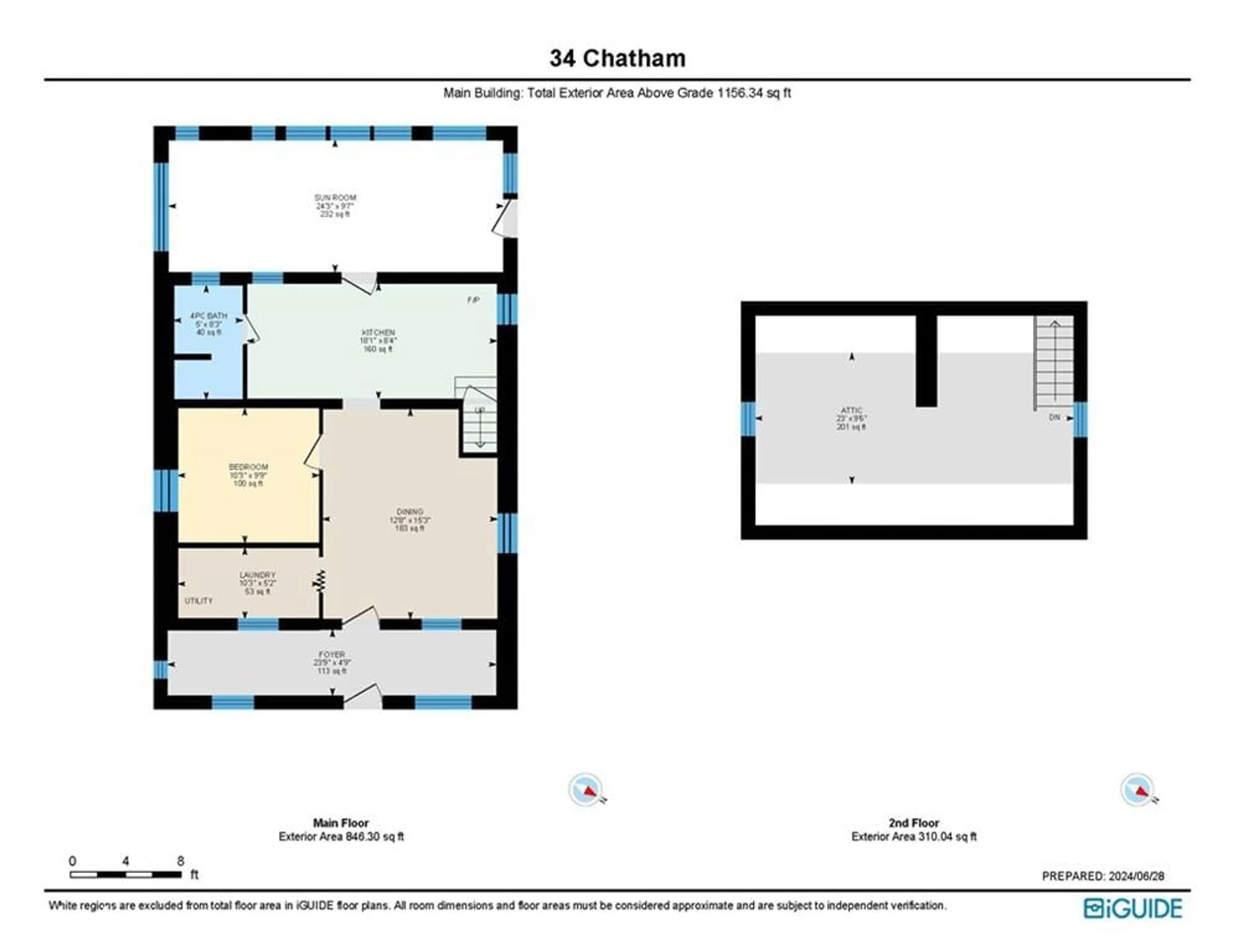 Floor plan for 34 Chatham St, Penetanguishene Ontario L9M 1B8