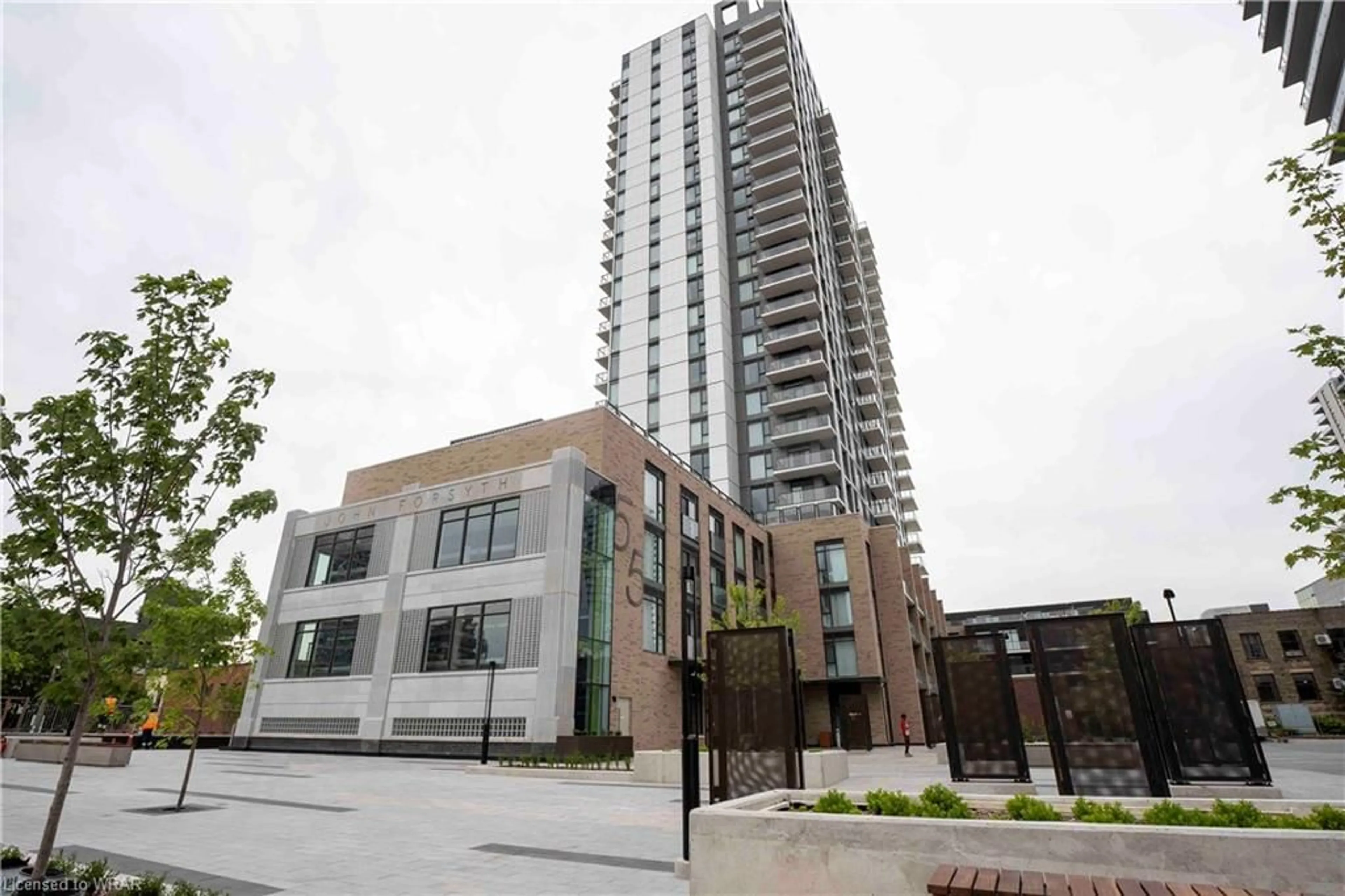 A pic from exterior of the house or condo for 55 Duke St #1105, Kitchener Ontario N2H 0C9