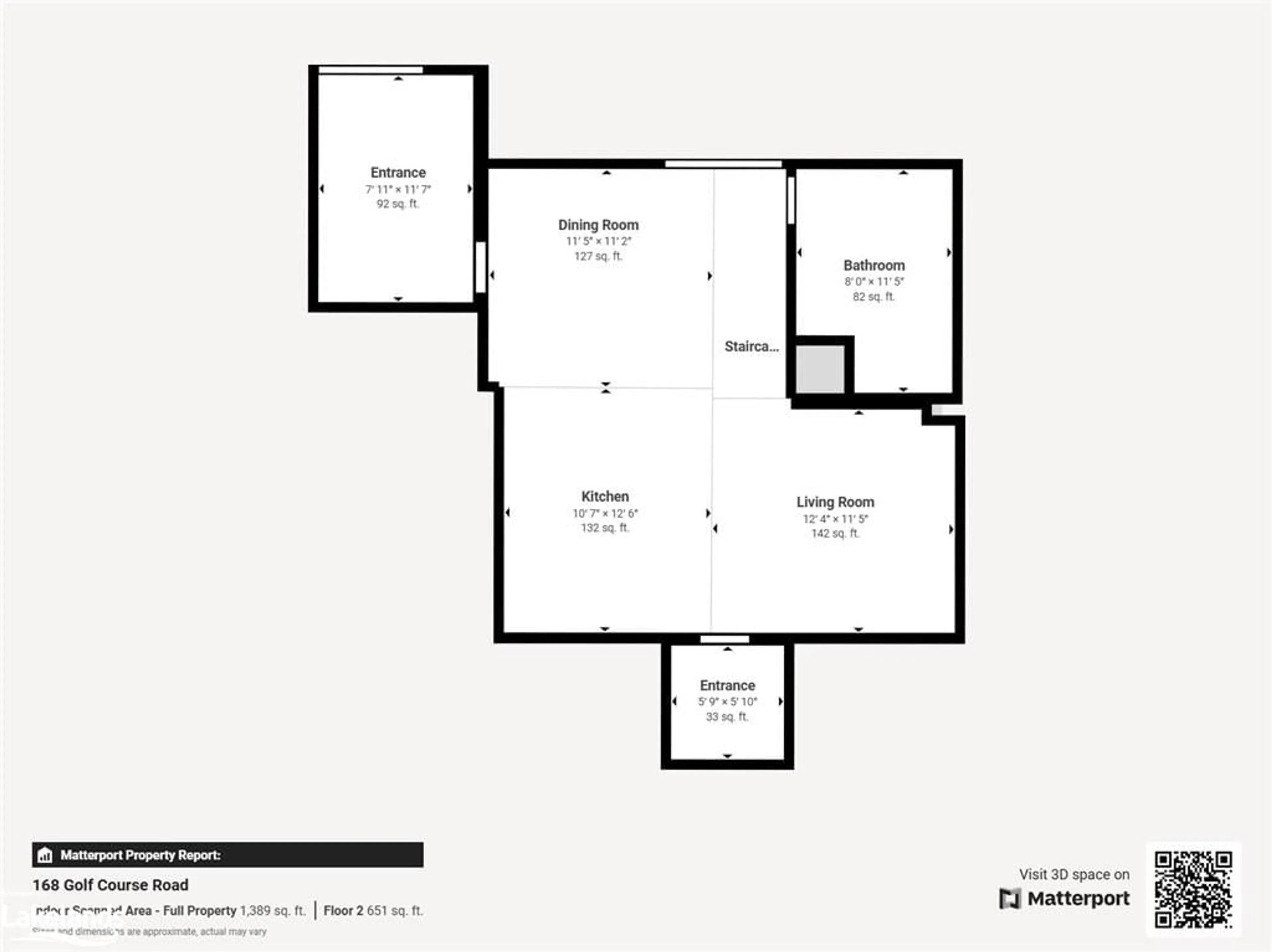 Floor plan for 168 Golf Course Rd, Wasaga Beach Ontario L9Z 1S6