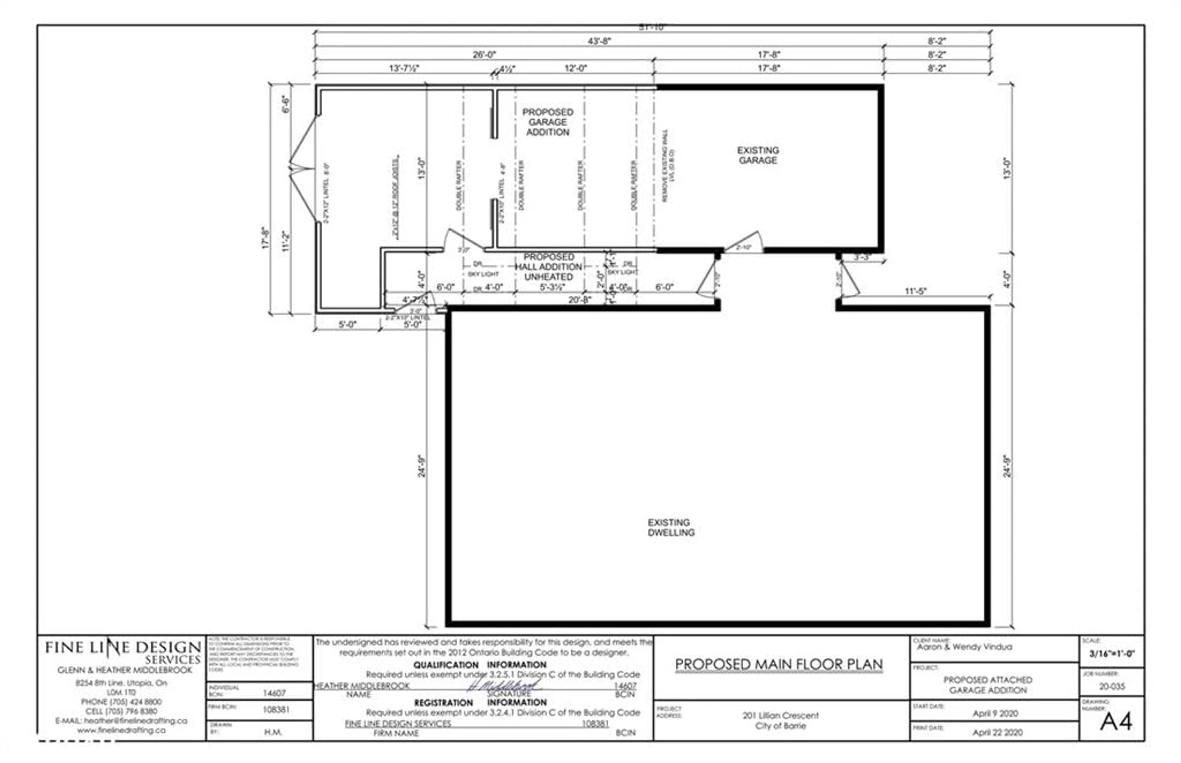 Floor plan for 201 Lillian Cres, Barrie Ontario L4N 5Y2