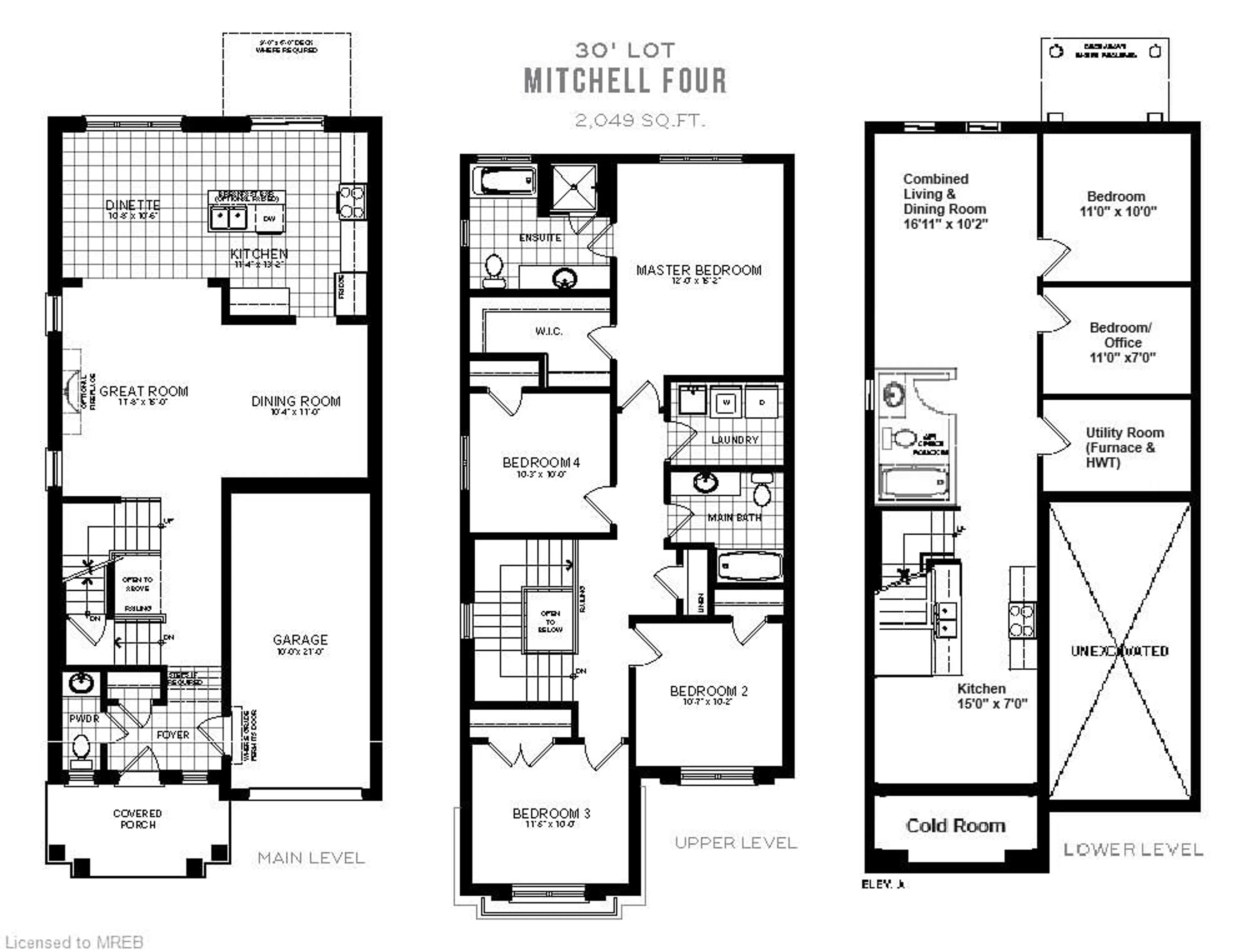 Floor plan for 34 George Brier Dr, Paris Ontario N3L 0L3