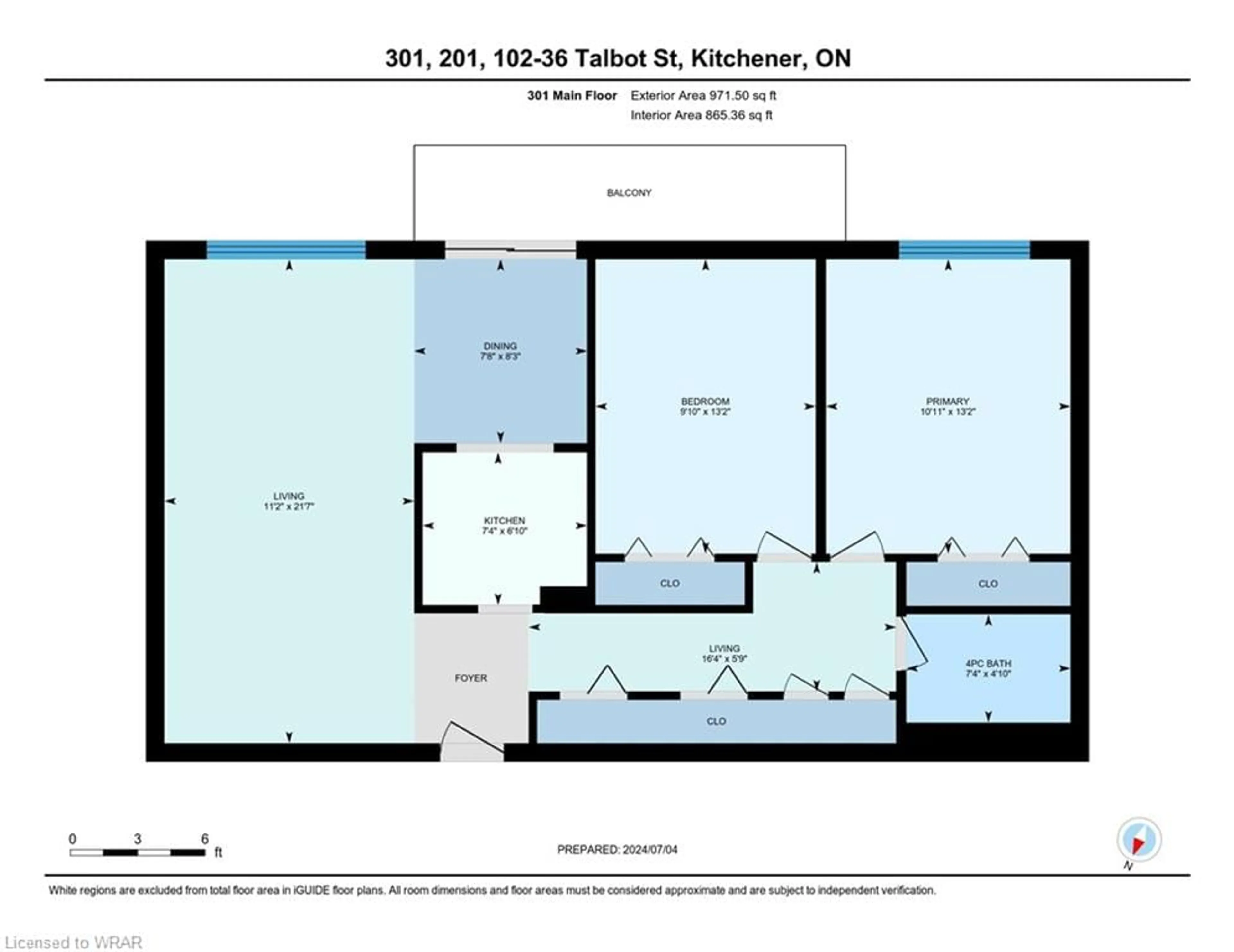 Floor plan for 36 Talbot St, Kitchener Ontario N2M 2A9
