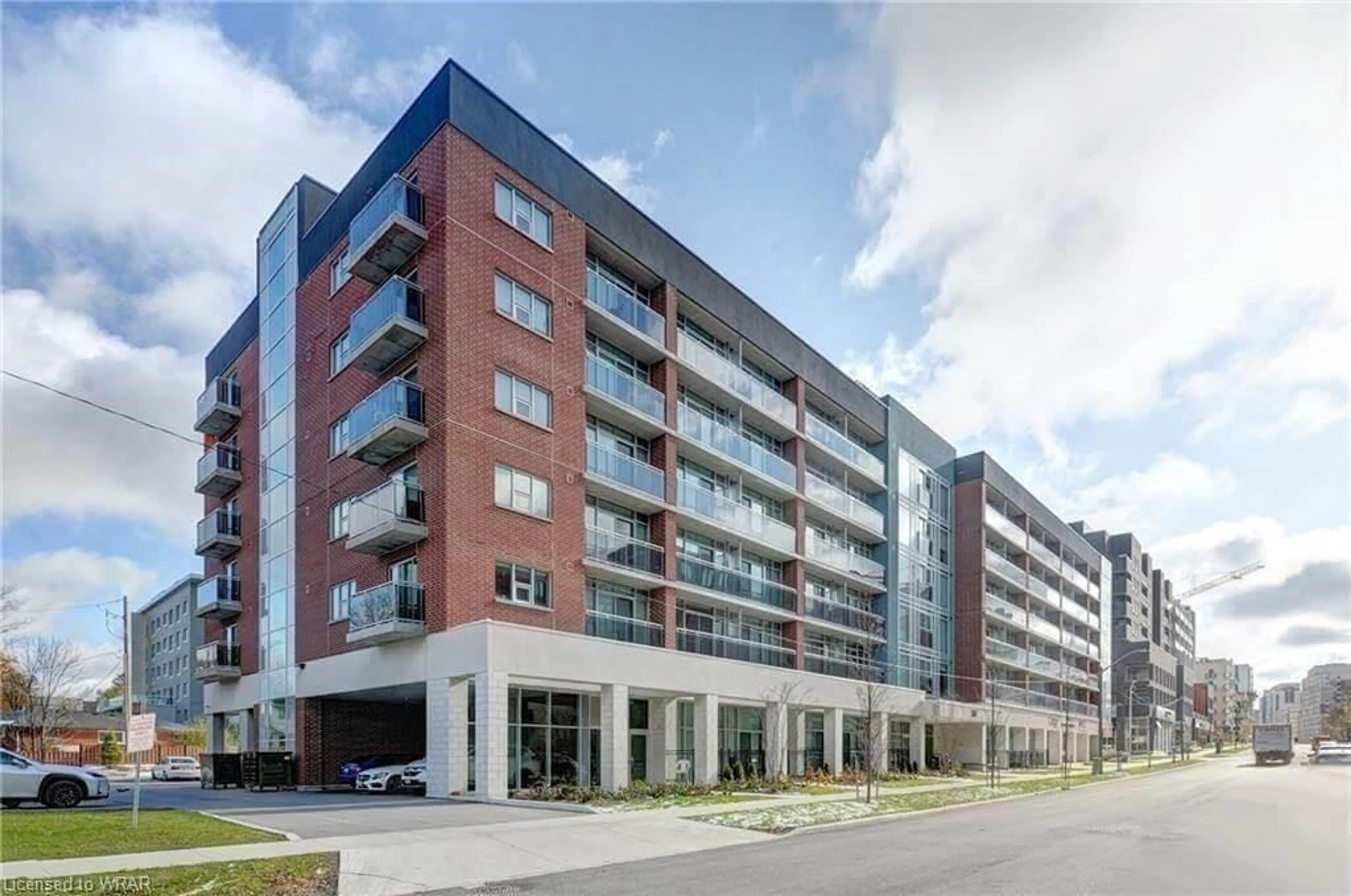 A pic from exterior of the house or condo for 308 Lester St #215, Waterloo Ontario N2L 0H9