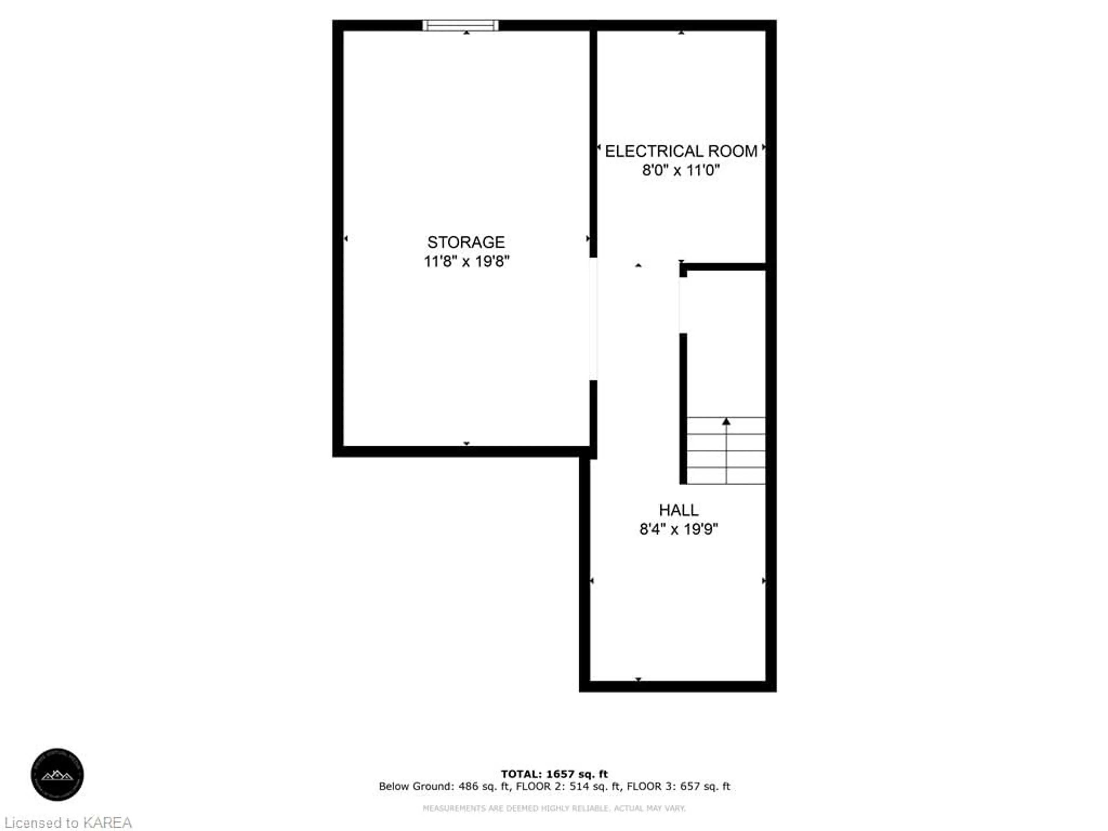 Floor plan for 3486 Princess St, Kingston Ontario K7P 0L4