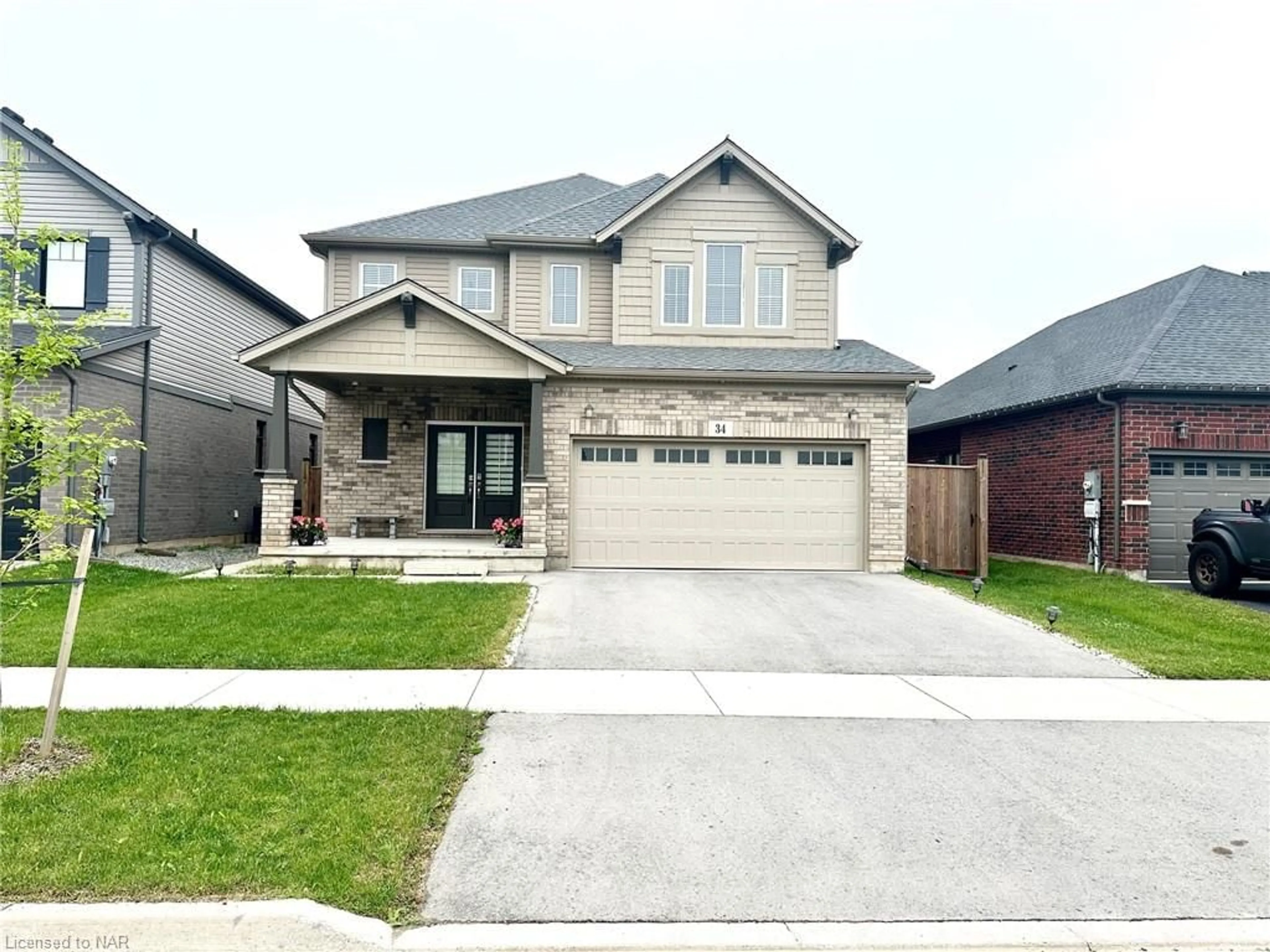 Frontside or backside of a home for 34 Swan Ave, Fonthill Ontario L0S 1E6