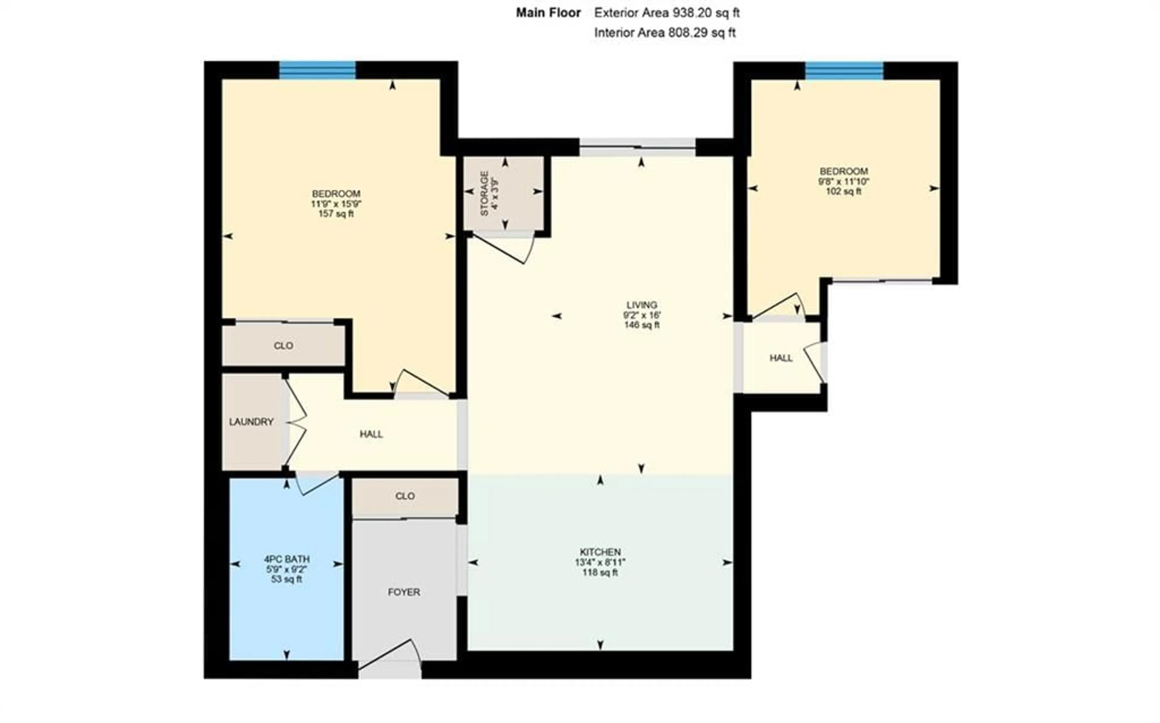 Floor plan for 6 Spice Way #207, Barrie Ontario L9J 0J9