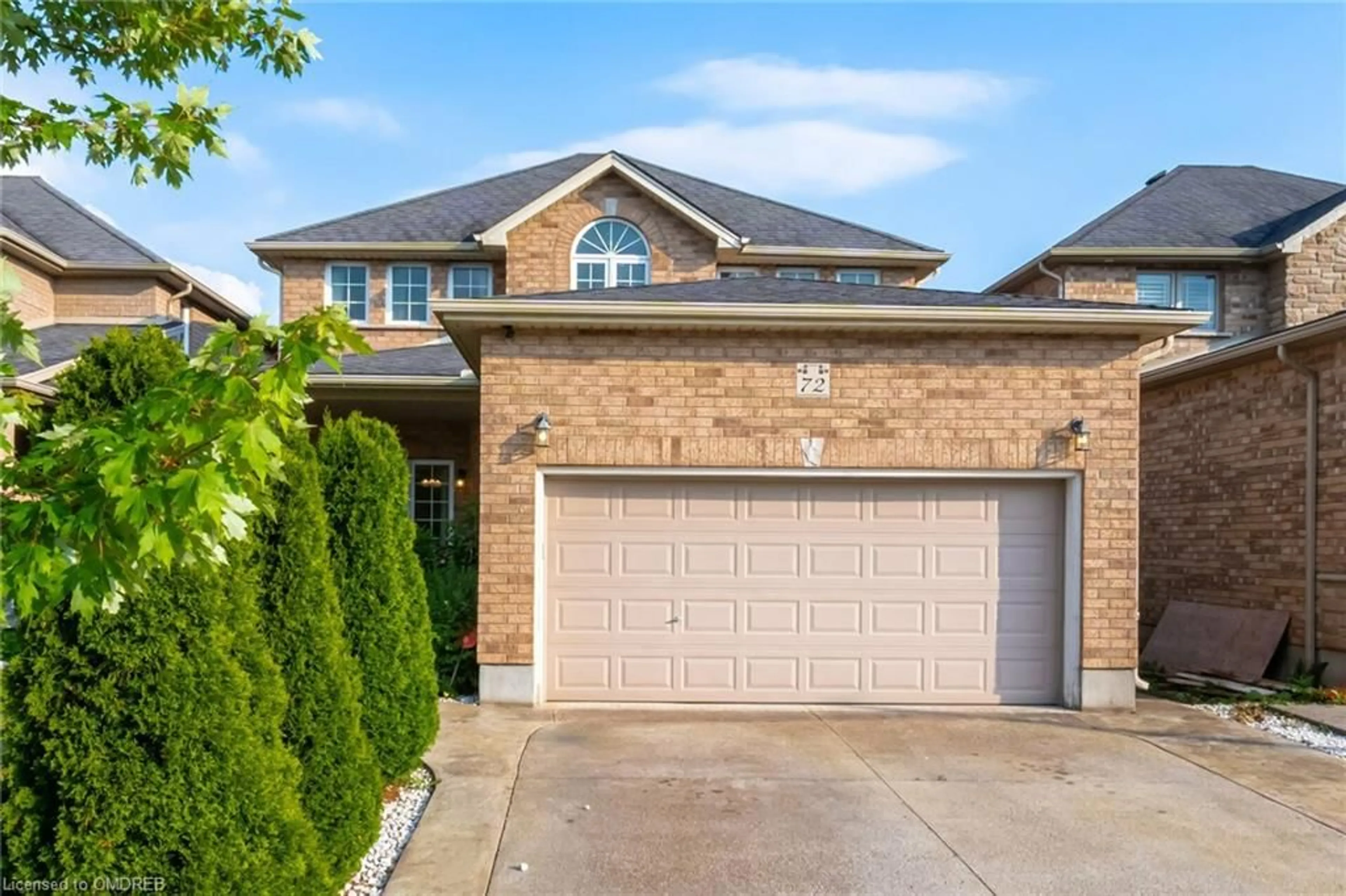 Home with brick exterior material for 72 Hinrichs Cres, Cambridge Ontario N1T 0A8