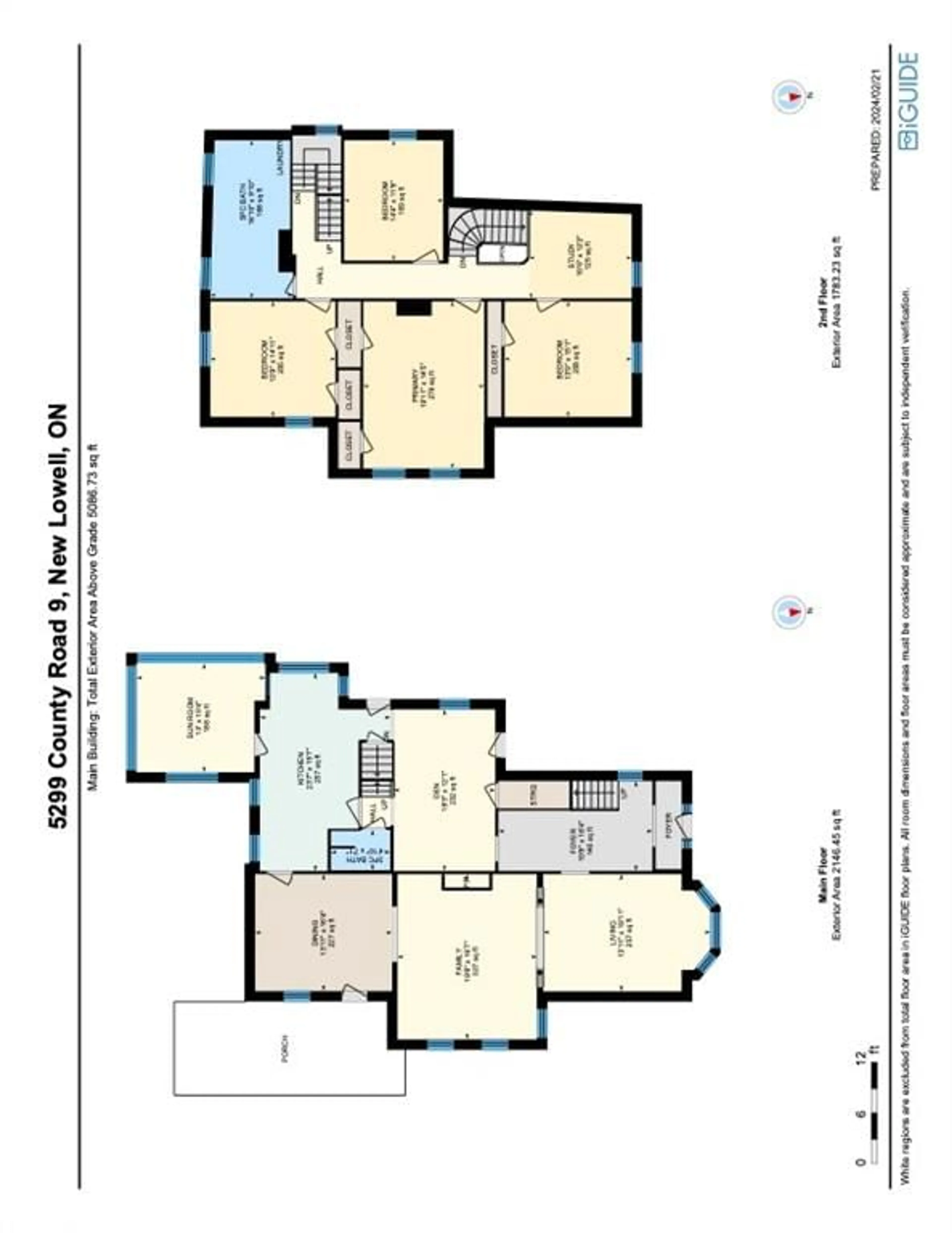 Floor plan for 5299 9 County Rd, New Lowell Ontario L0M 1N0