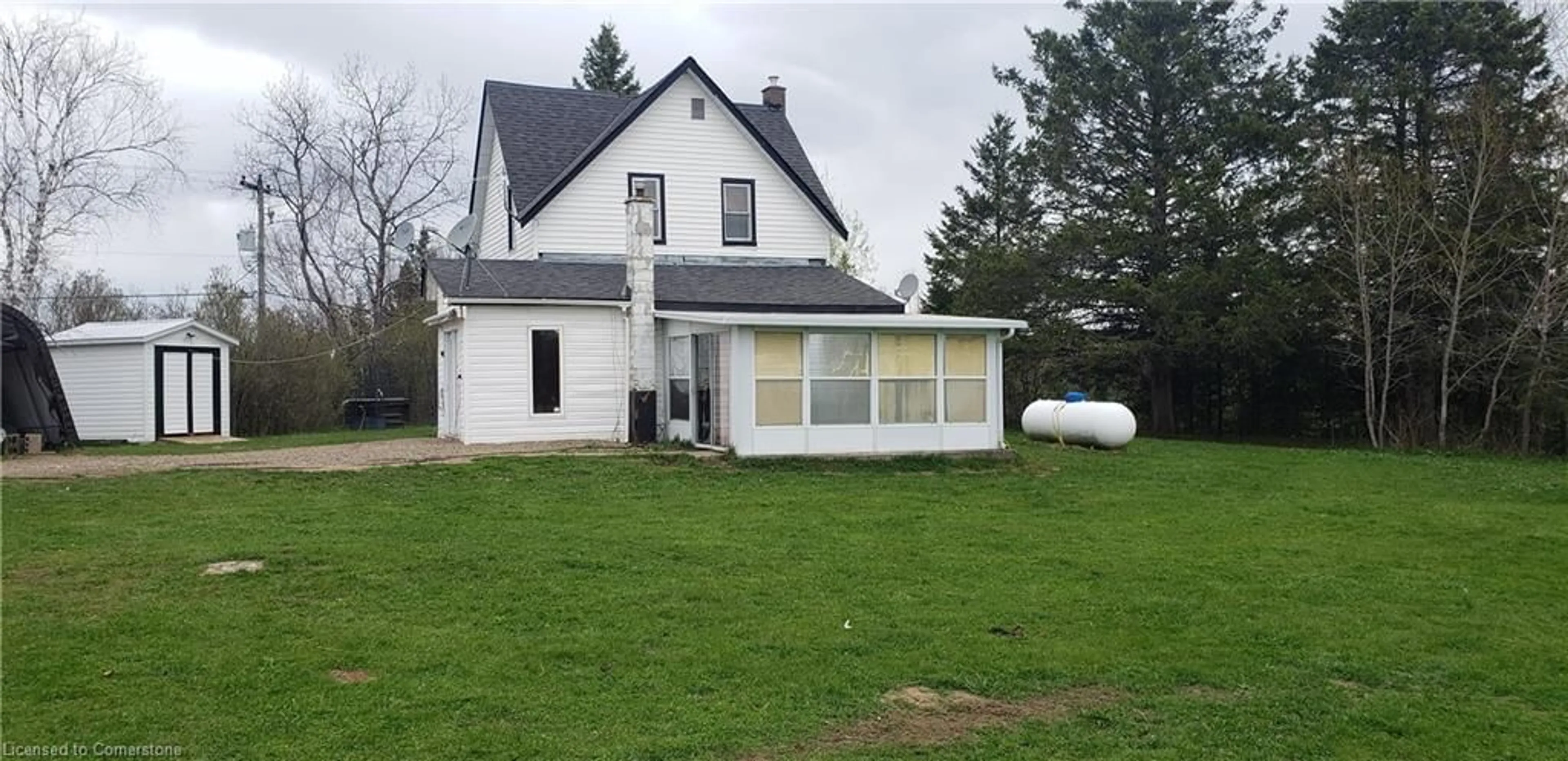 Frontside or backside of a home, cottage for 11 Bradshaw Rd, Bancroft Ontario K0L 1C0