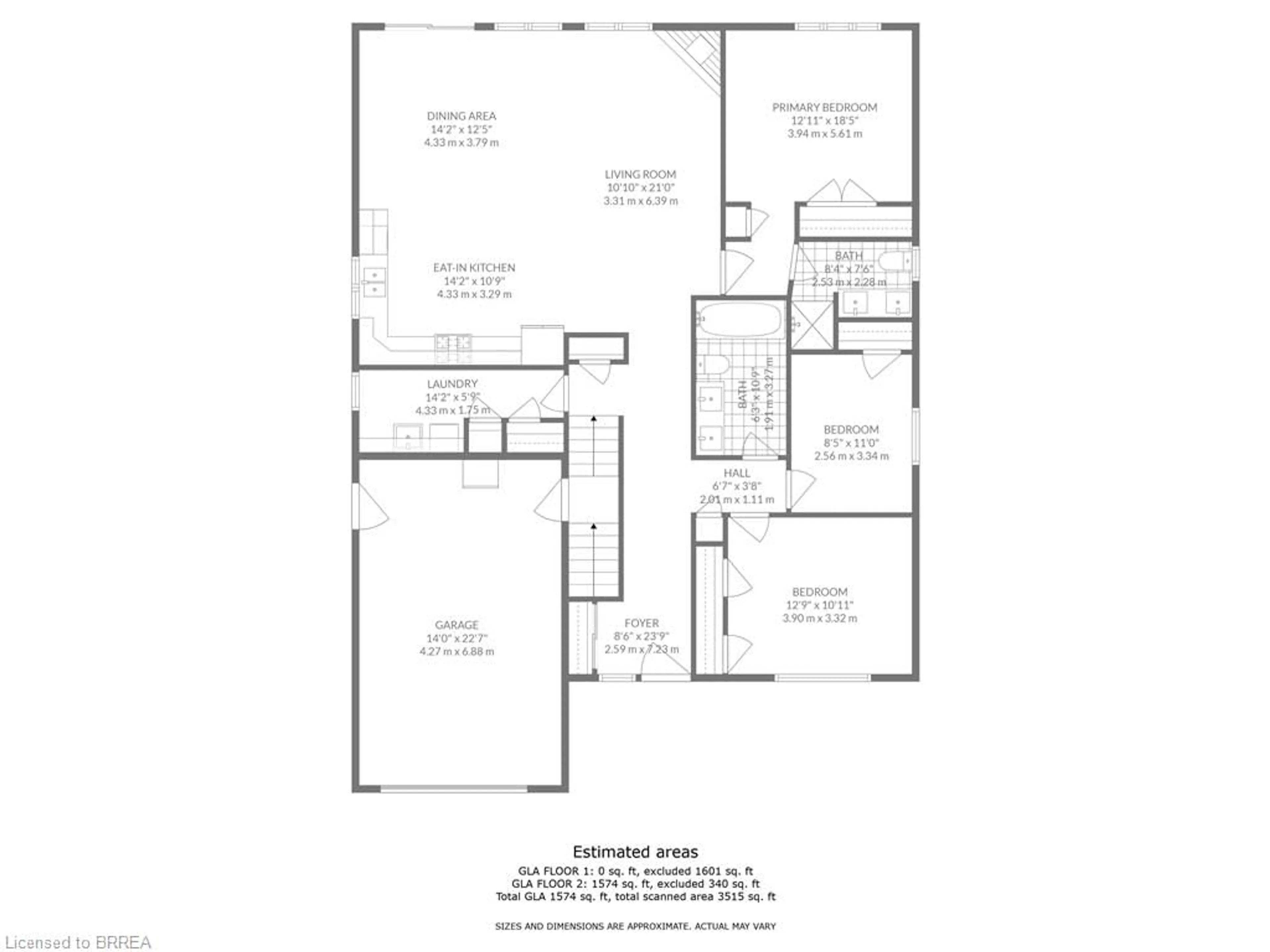 Floor plan for 3 Morton Ave, Brantford Ontario N3R 2N4