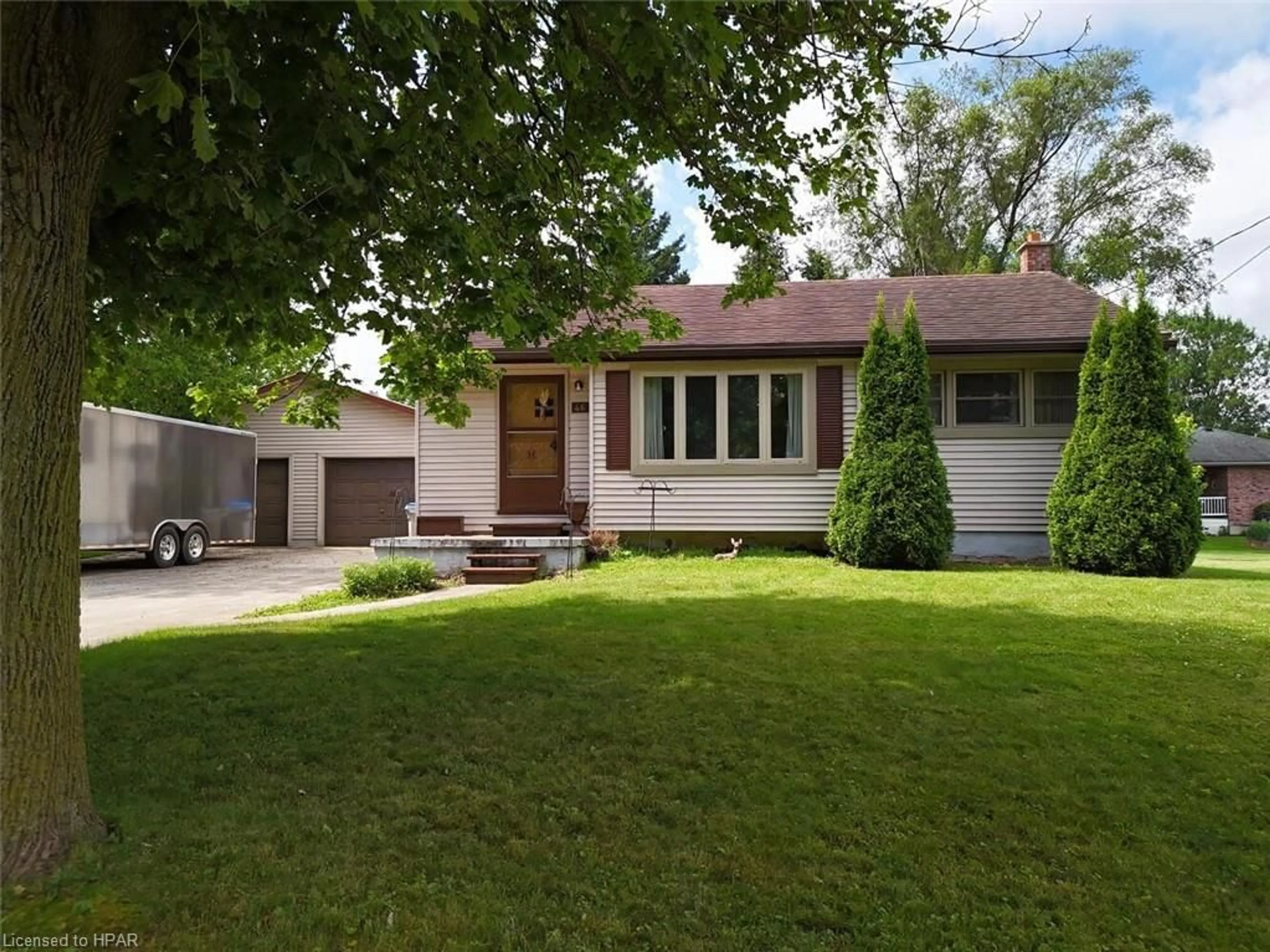 Frontside or backside of a home for 46 Blenheim St, Mitchell Ontario N0K 1N0